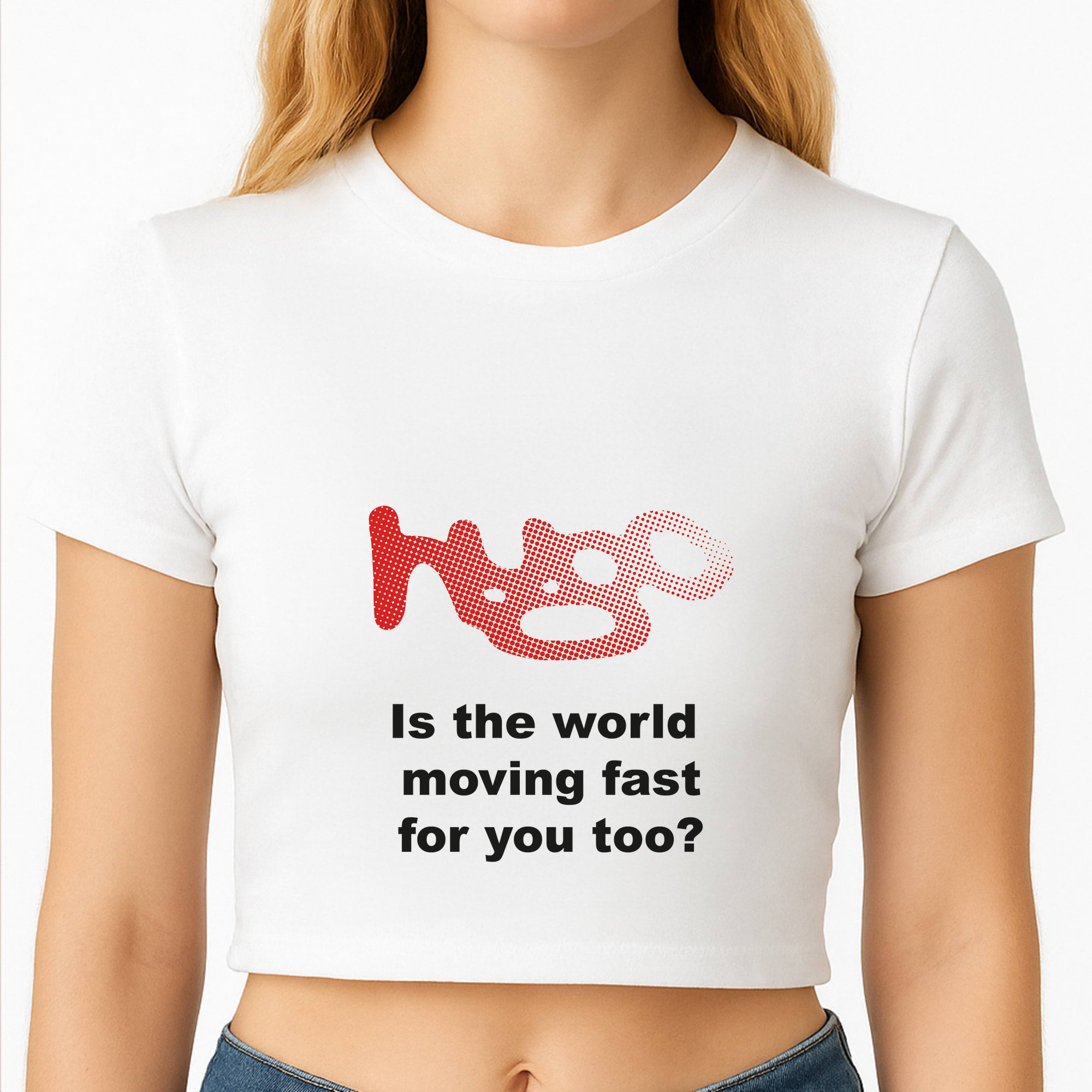 Pink Hugo - Crop Top