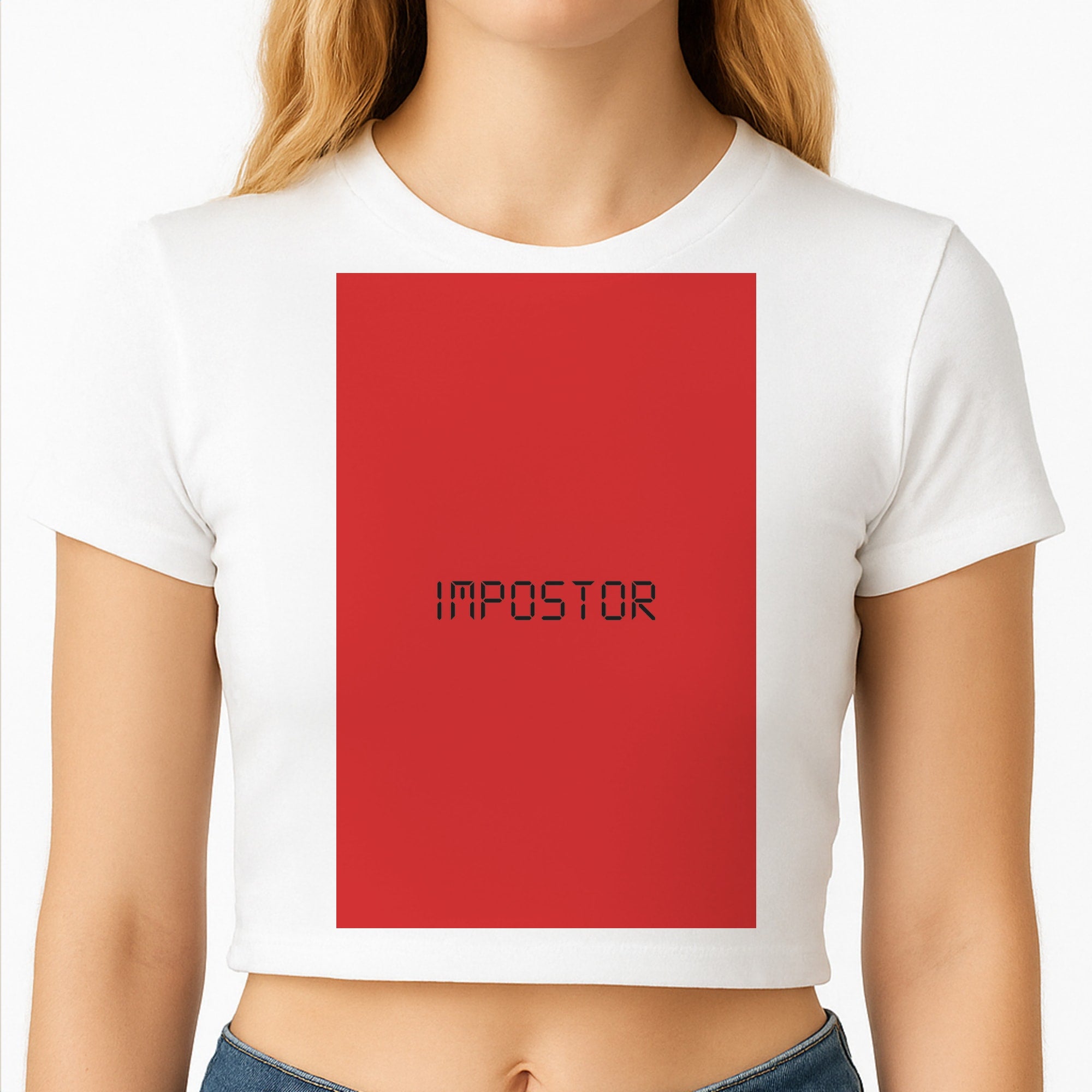 Imposter - Among Us Crop Top