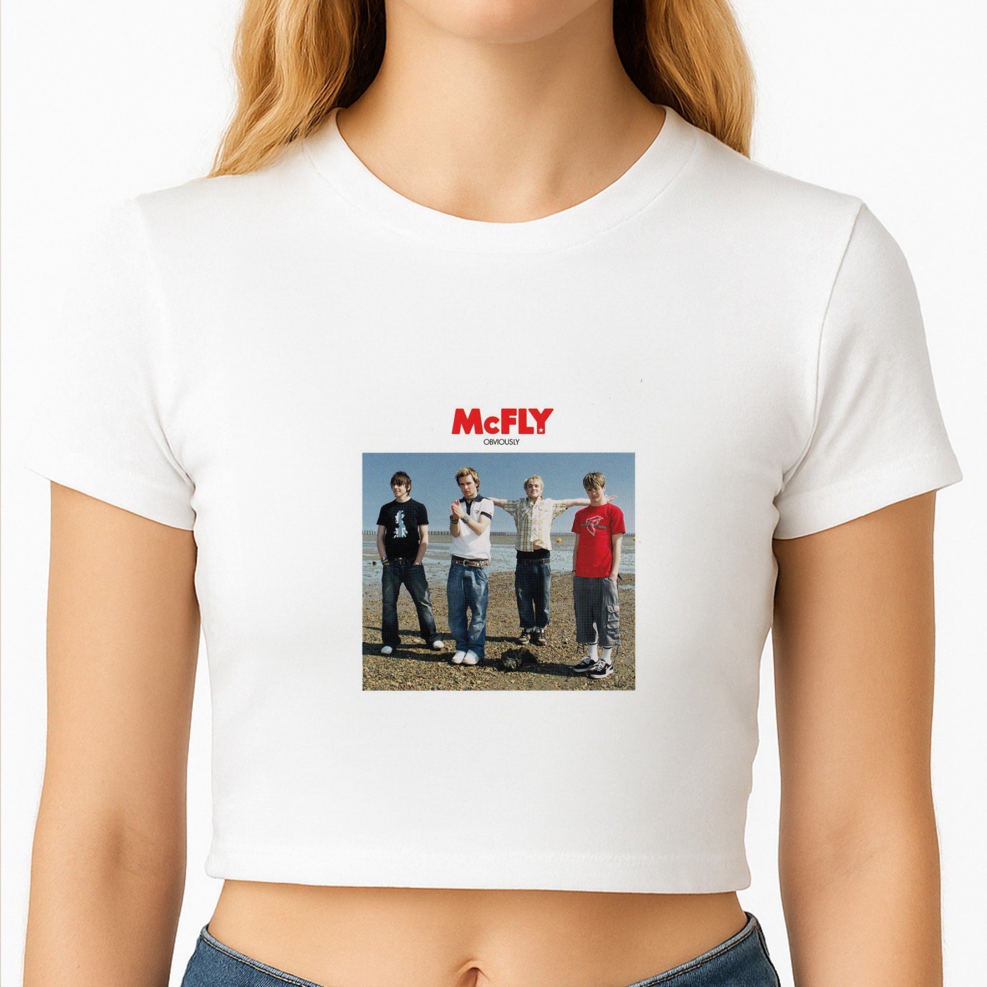 Obviously - McBand Crop Top