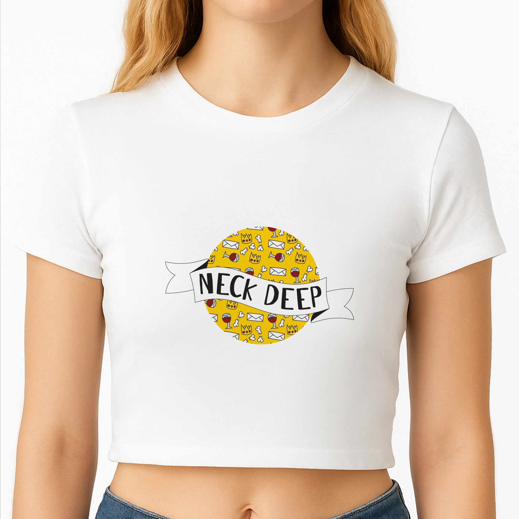 Neck Deep - Festival Crop Top