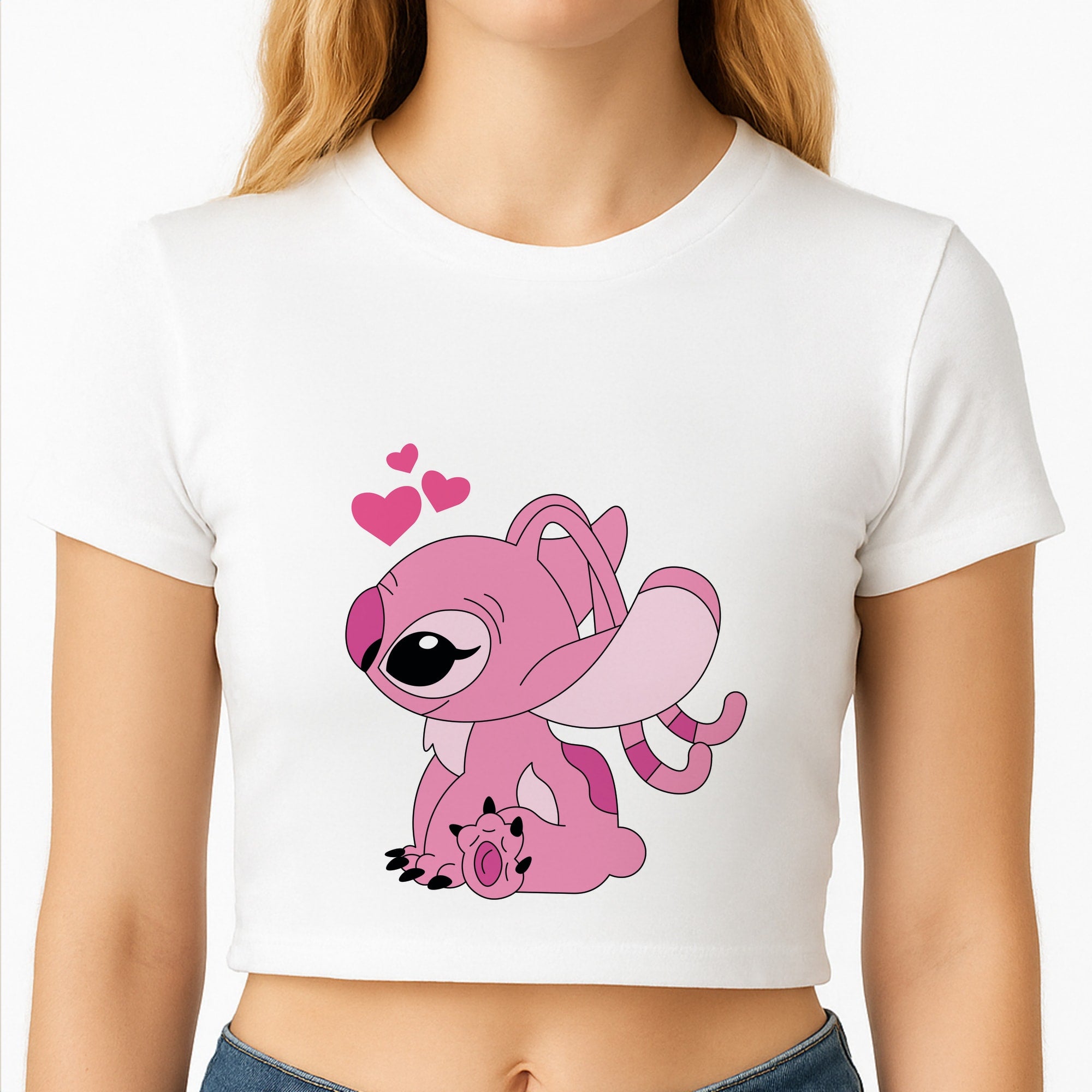 Angel Valentine's Crop Top