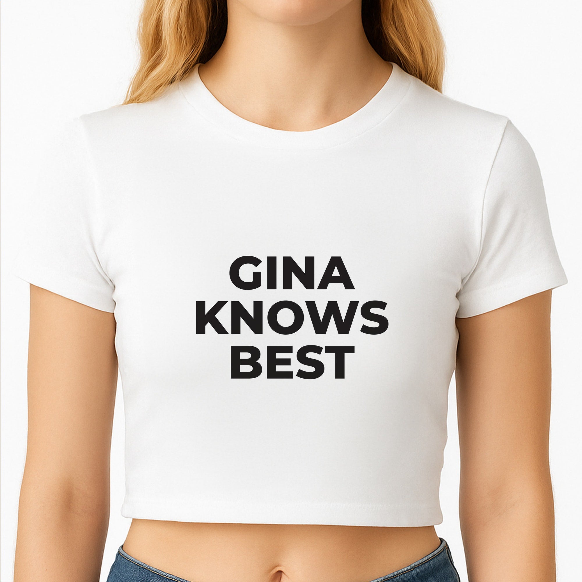 Gina Knows Best - B99 Crop Top