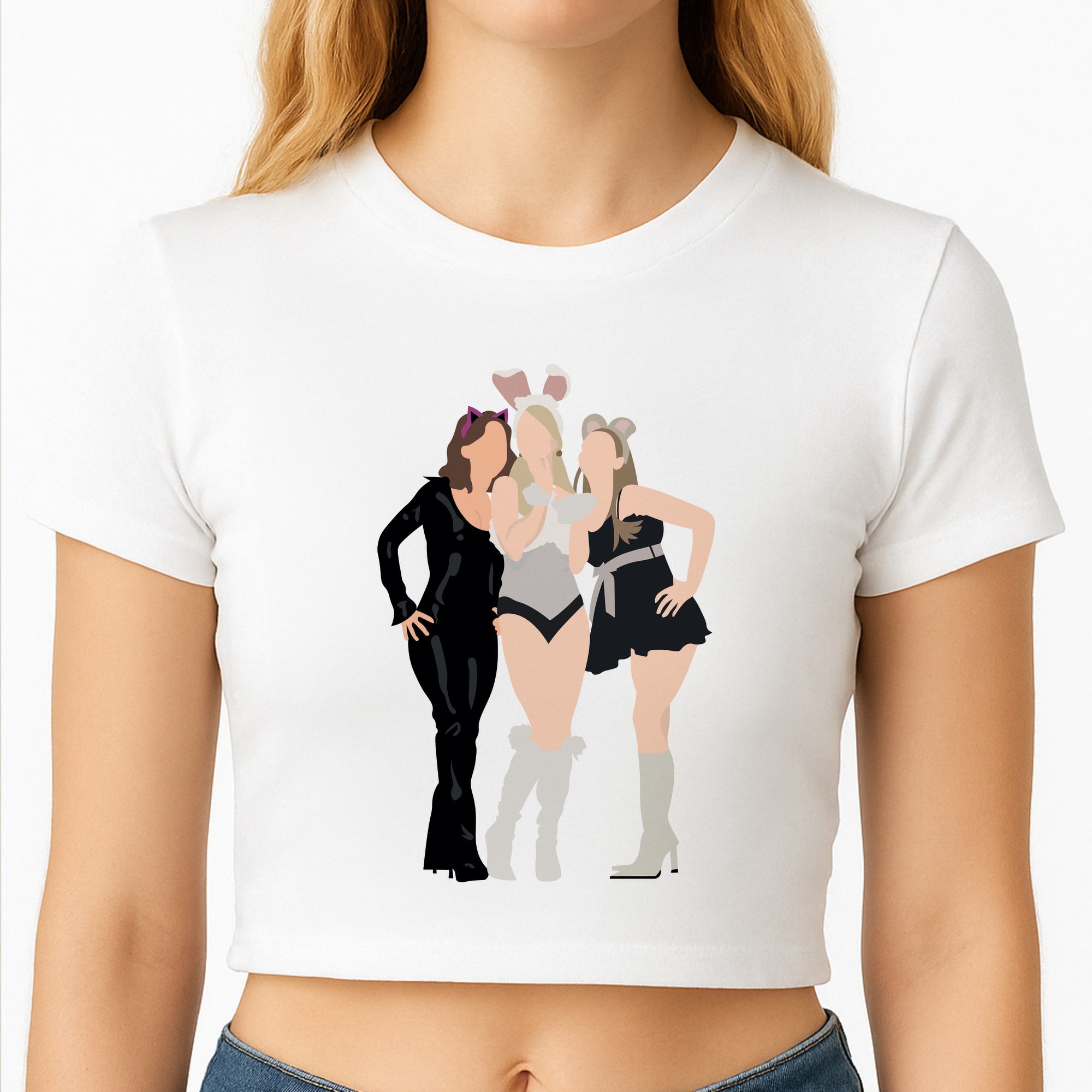 The Plastics Halloween Crop Top
