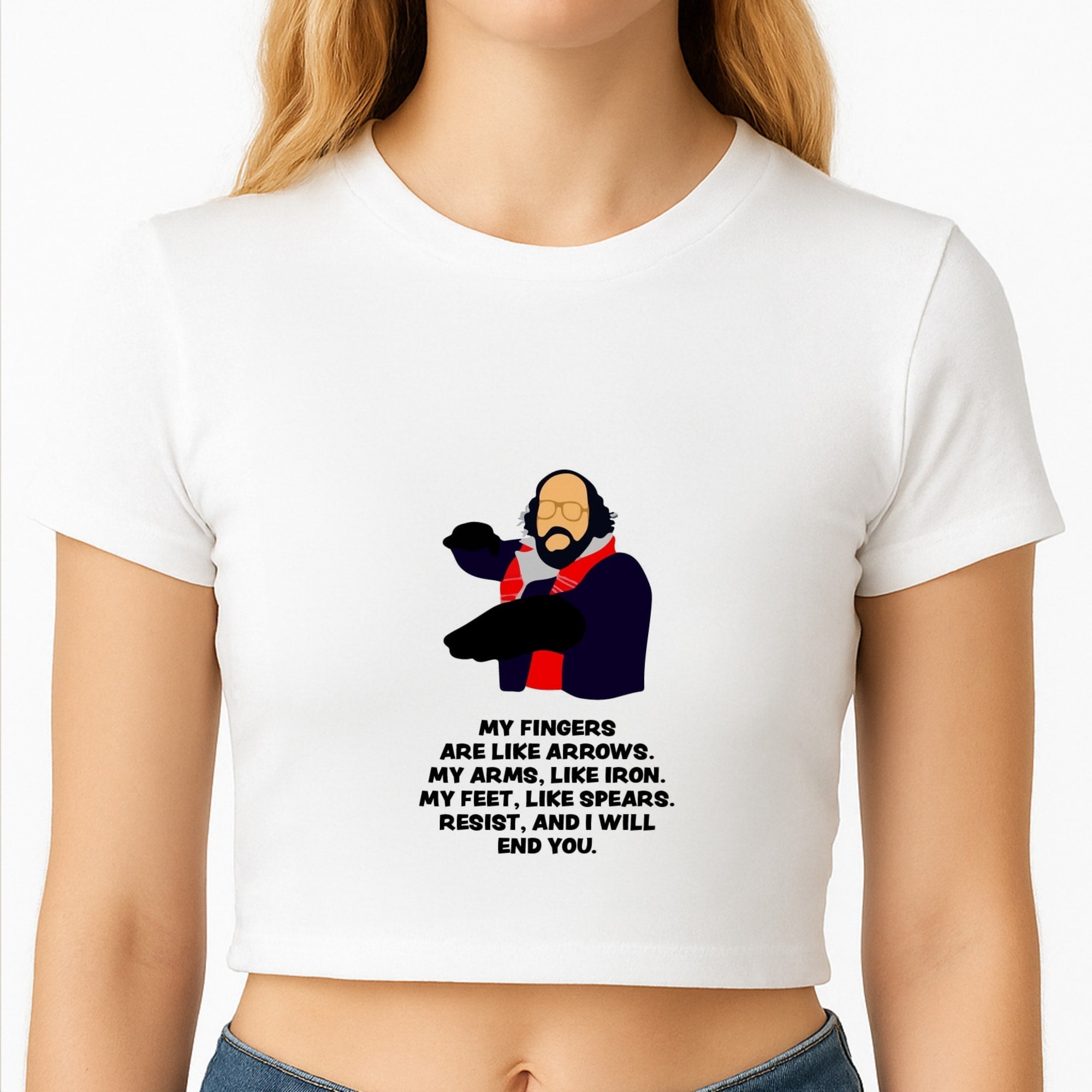 Murray Quote Crop Top