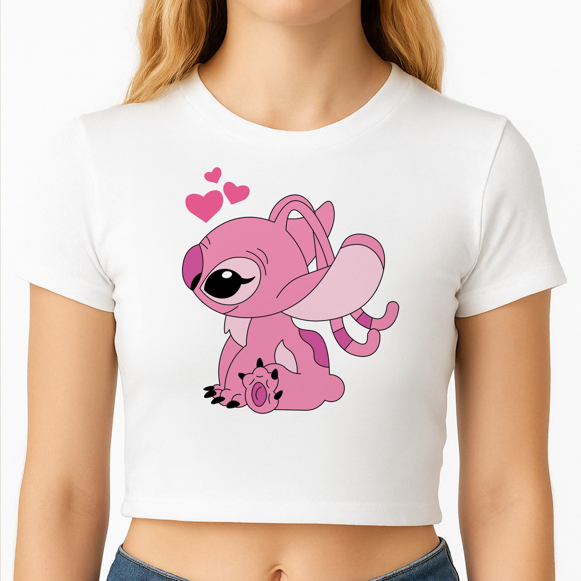 Angel Valentine's Crop Top