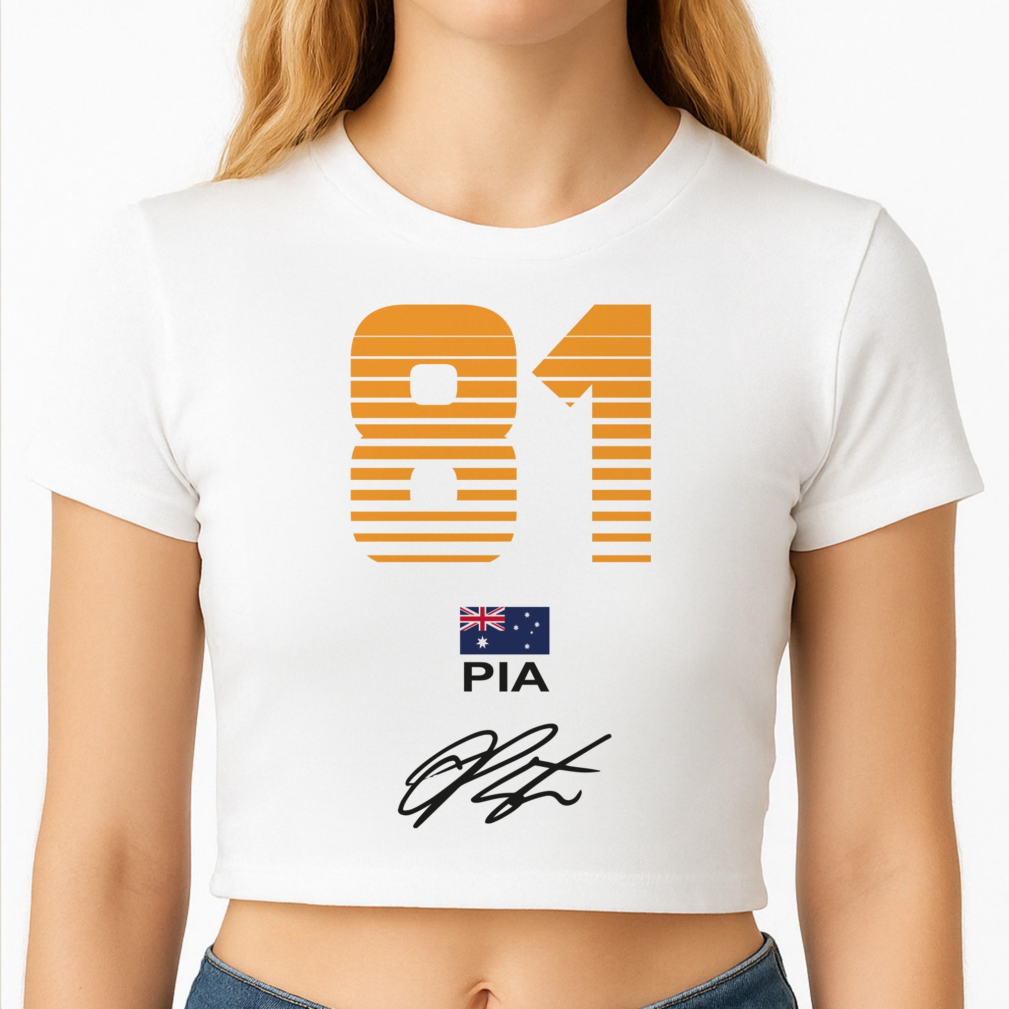 Piastri - F1 Crop Top