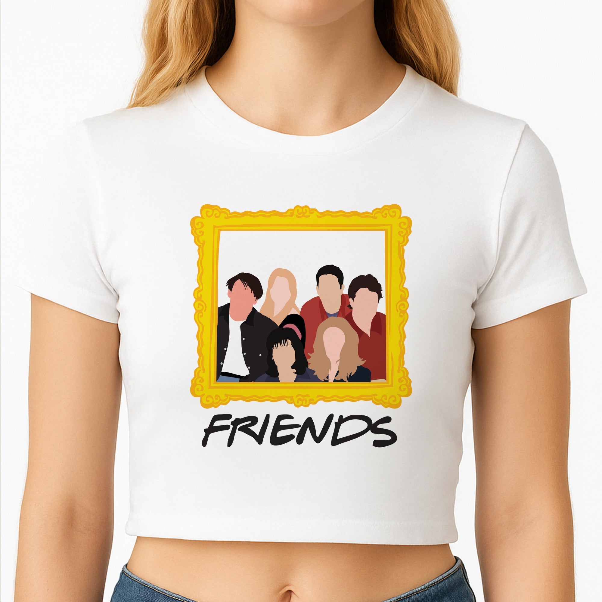 Cast Photo Frame Crop Top