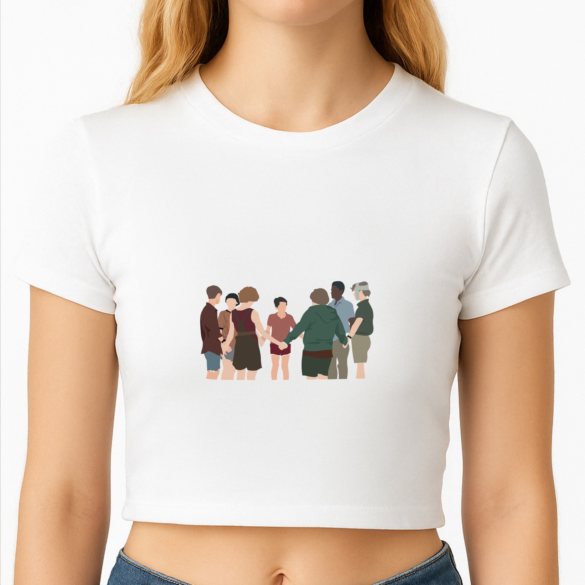 Group - Clown Crop Top