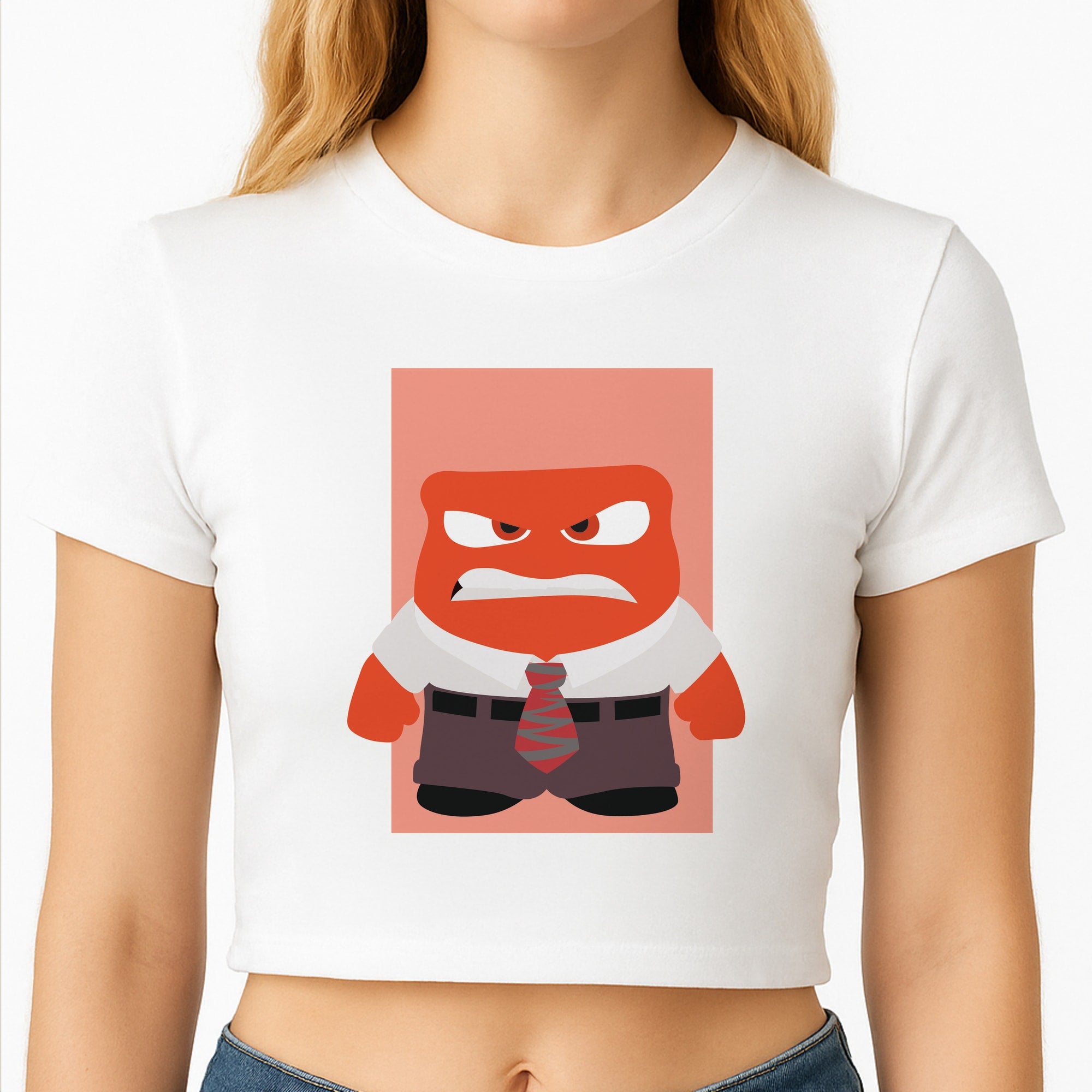 Anger - Inside Out Crop Top
