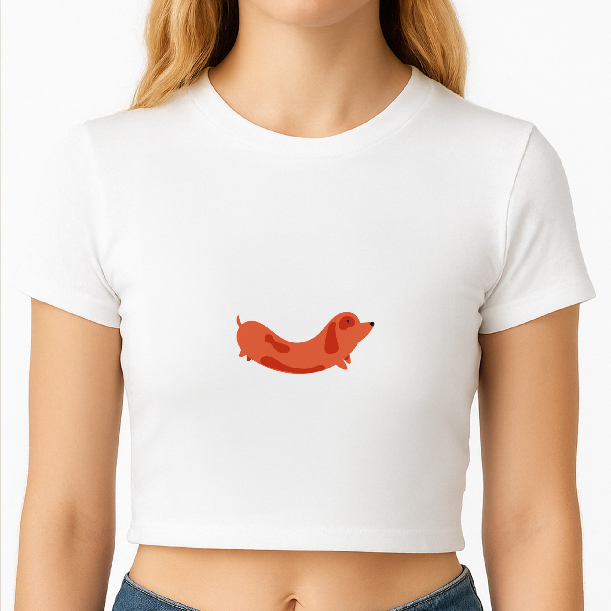 Little sausage - Dachshunds Crop Top