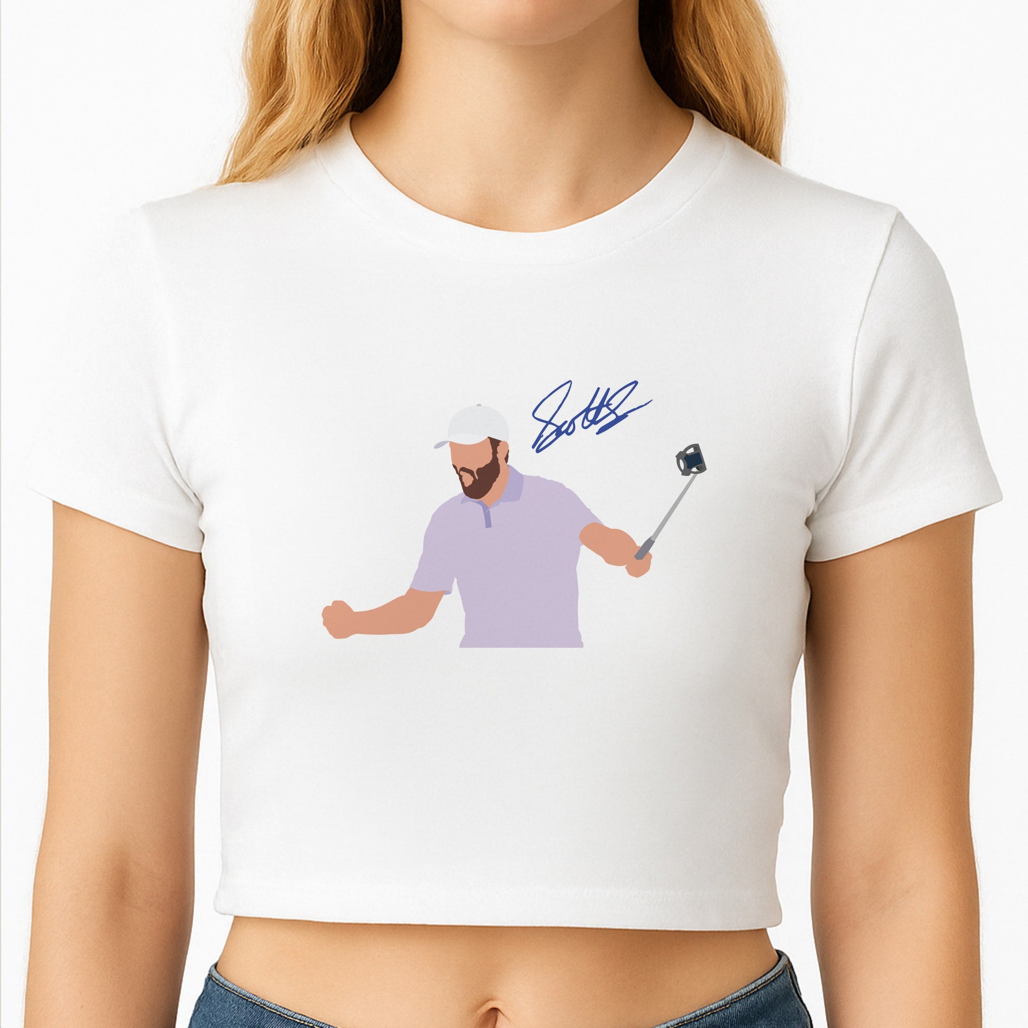 Scheffler Signature Crop Top