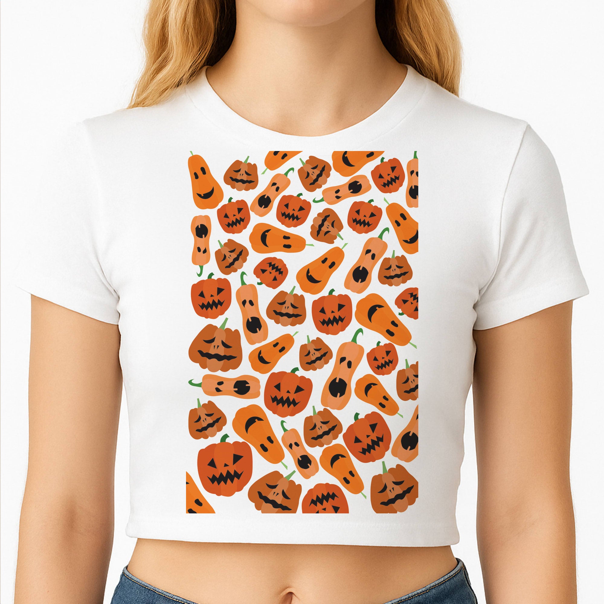 Chilli Pumpkin - Halloween Crop Top