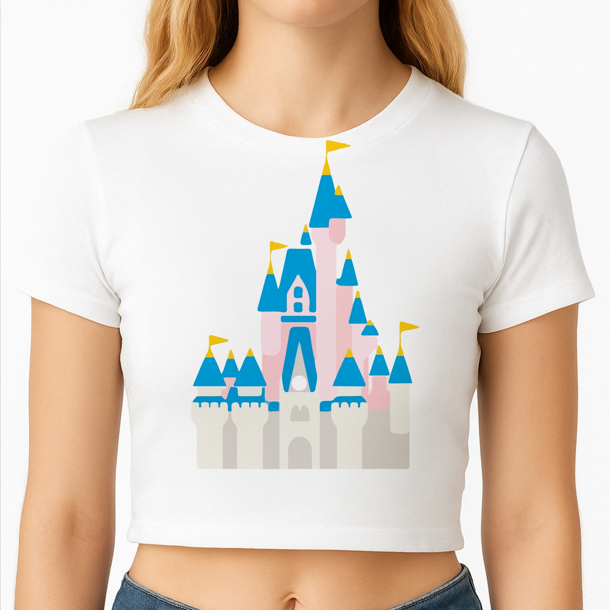 Fairytale Castle Crop Top