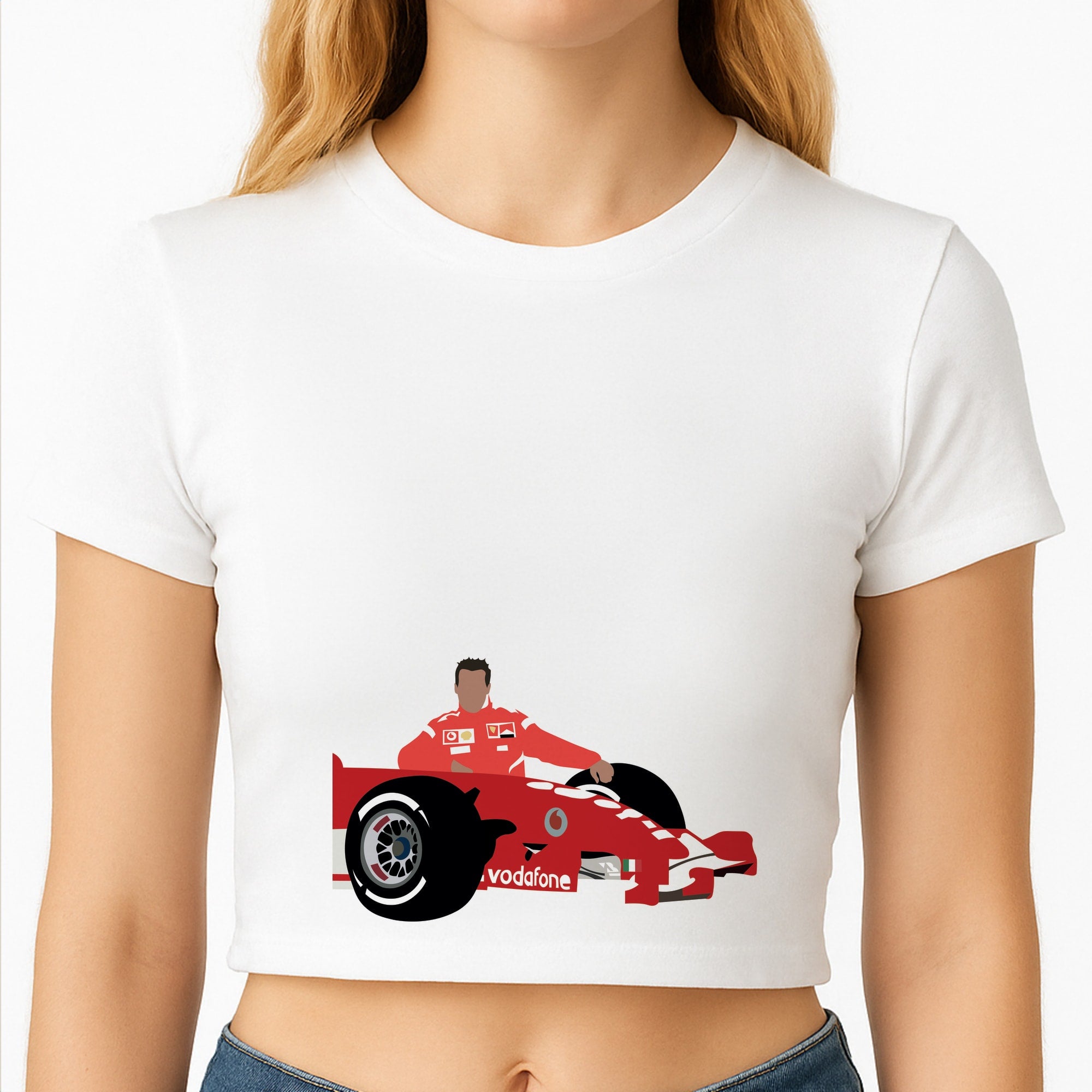 Schumaker - F1 Crop Top