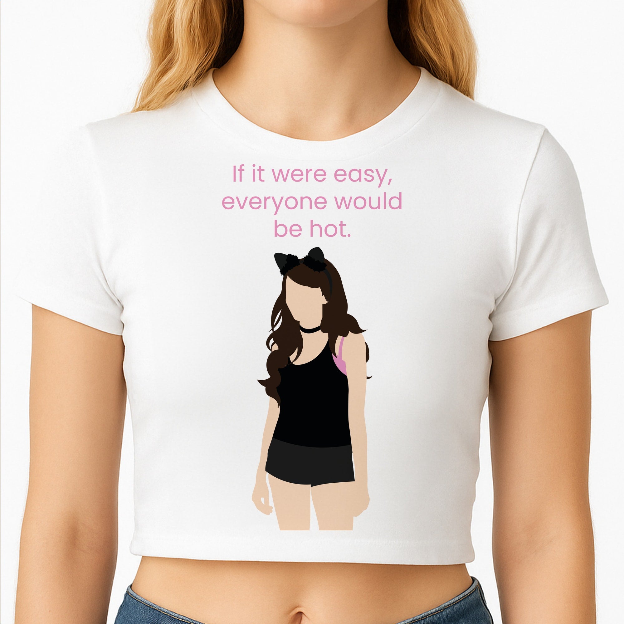 If It Were Easy.. Crop Top
