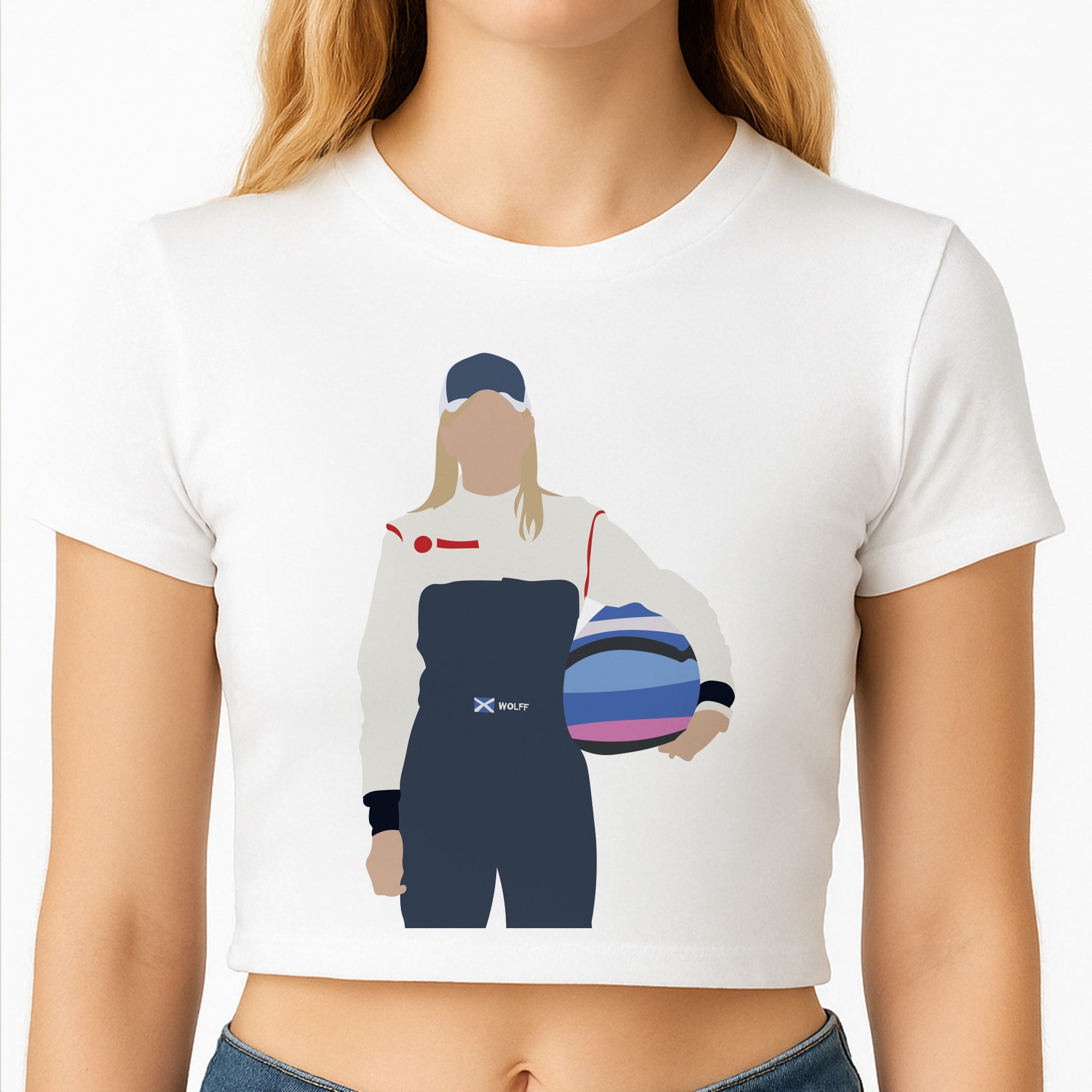 Wolf - F1 Crop Top