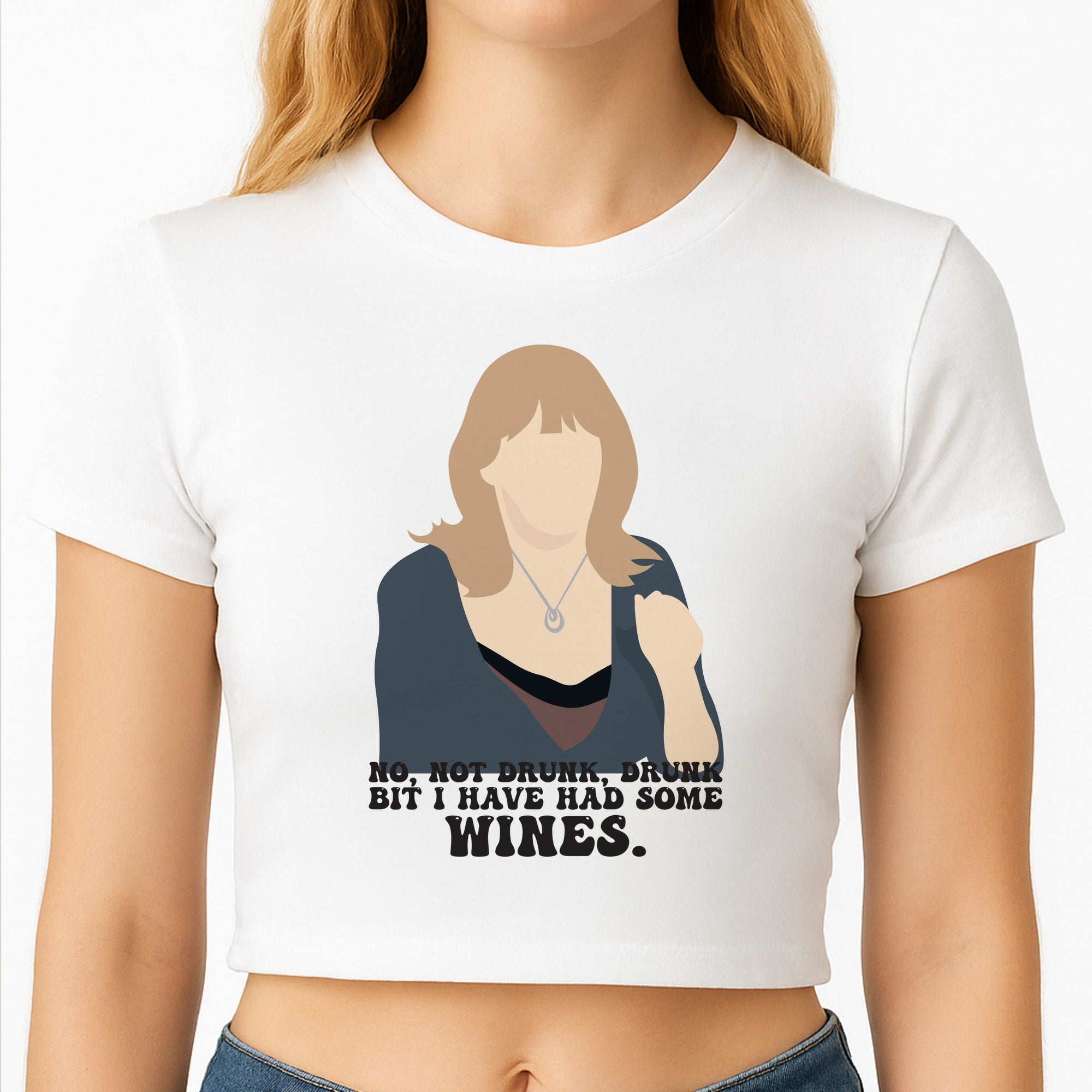 I Have Had Some Wines Crop Top