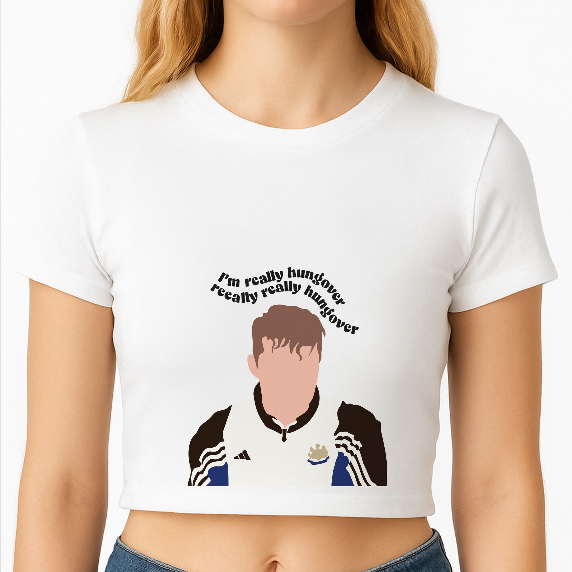 I'm Really Hungover - Fender Crop Top