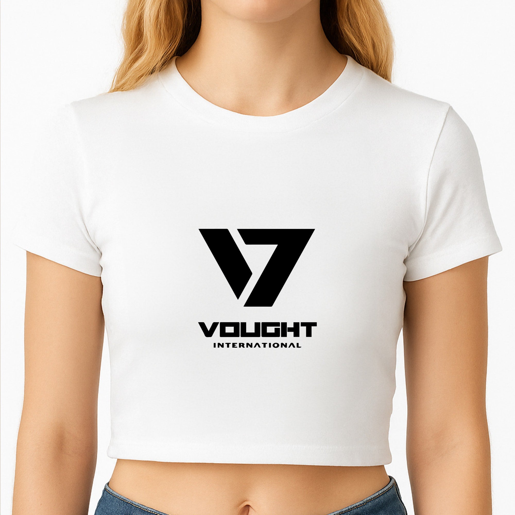 Vought Logo Crop Top