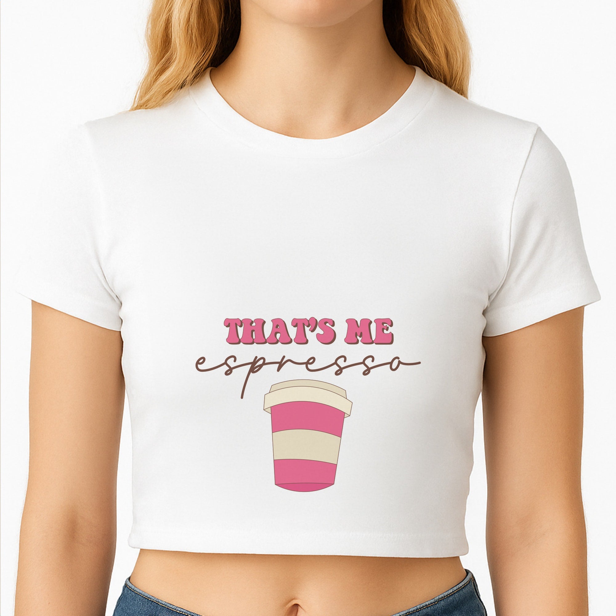That's Me Espresso Crop Top