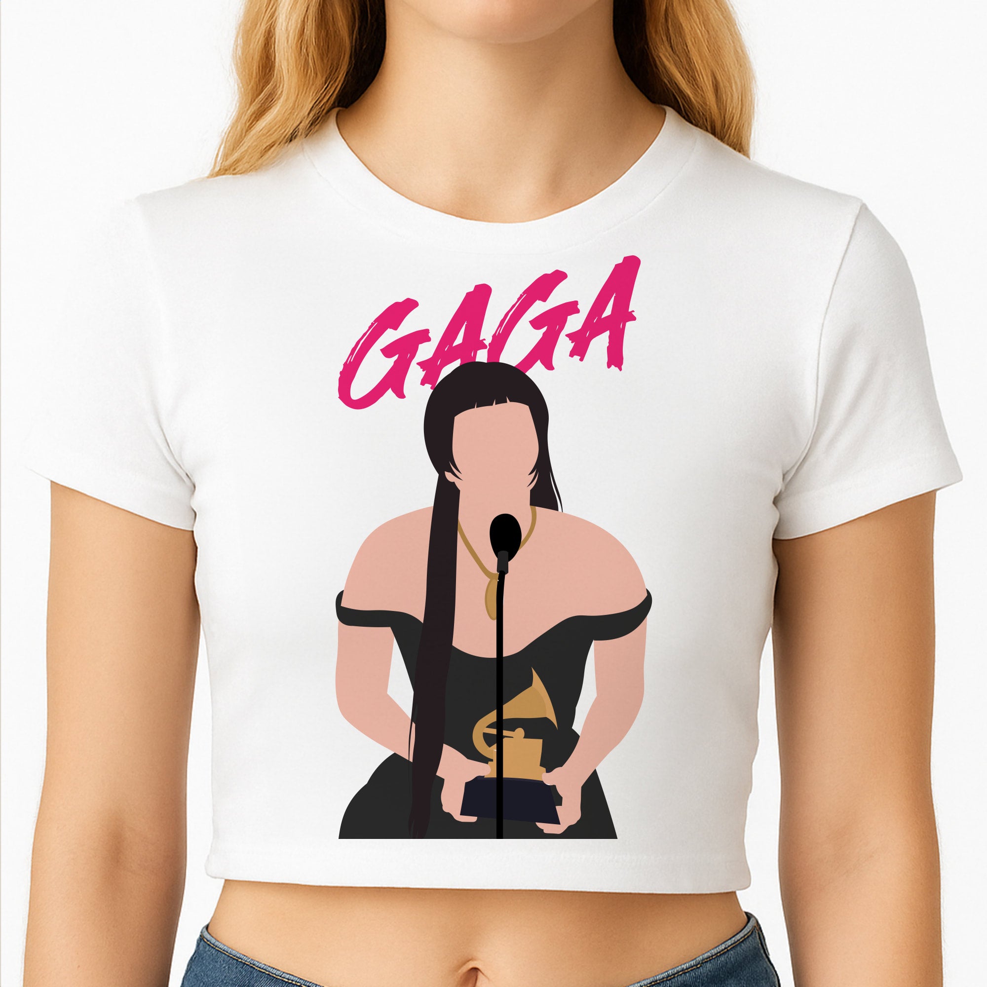 Gaga Award Crop Top