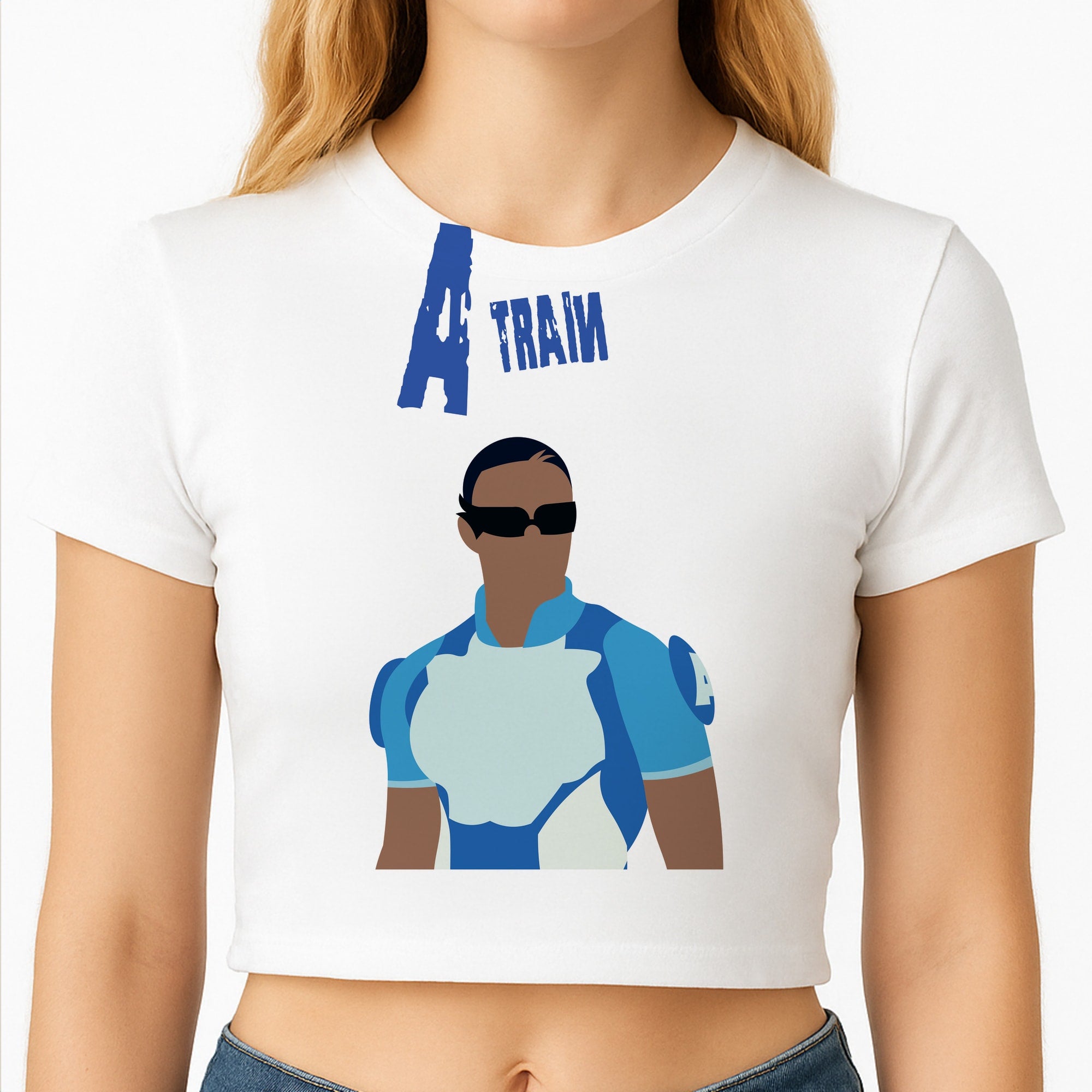 A Train Crop Top