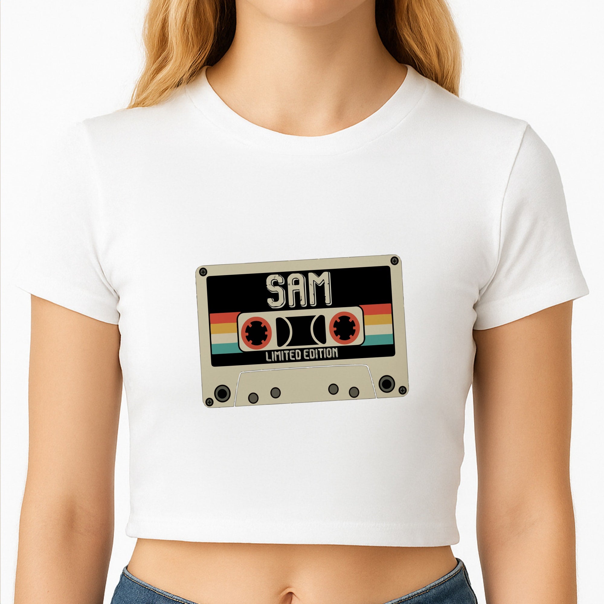 Cassette Tape - Fender Crop Top