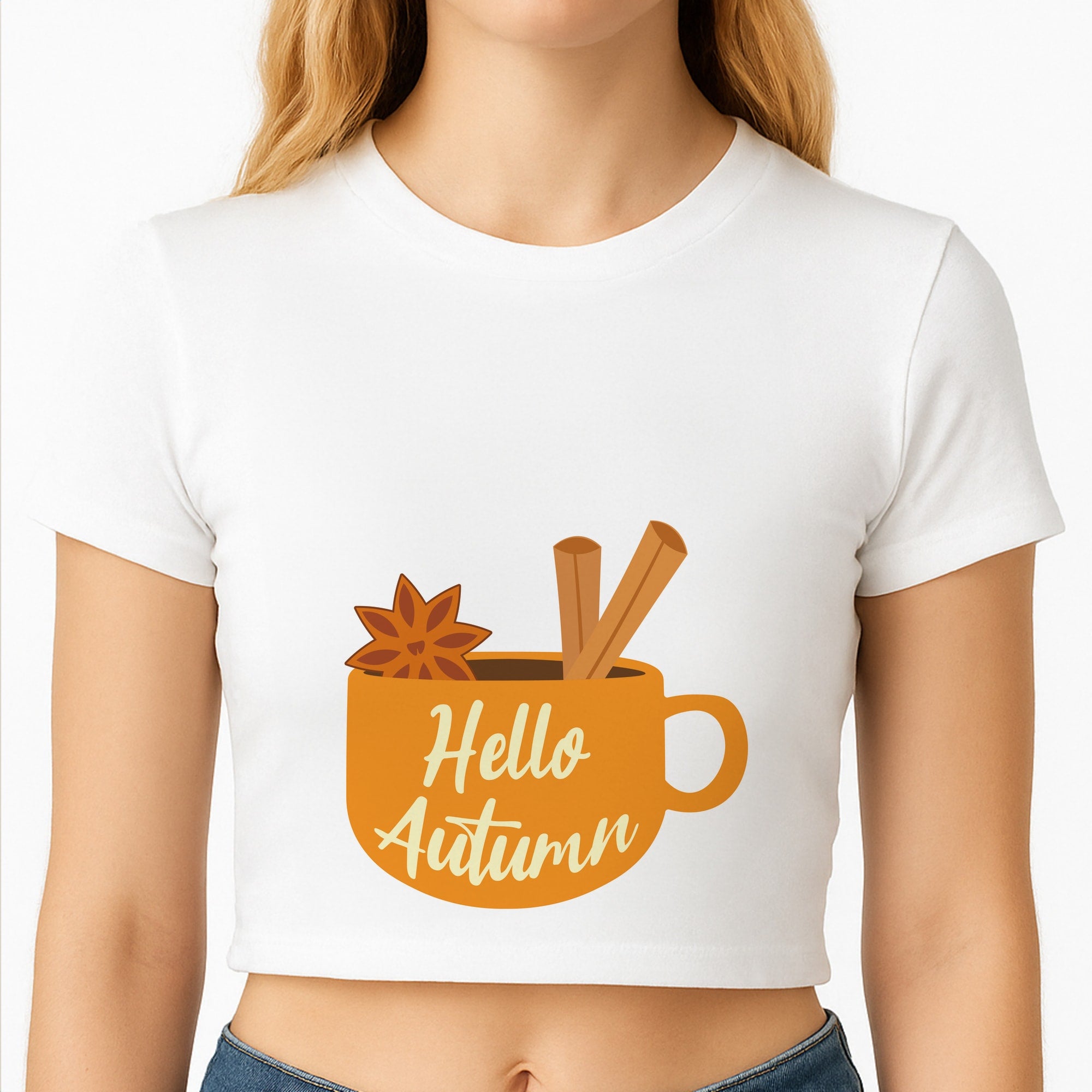Hello Autumn Crop Top