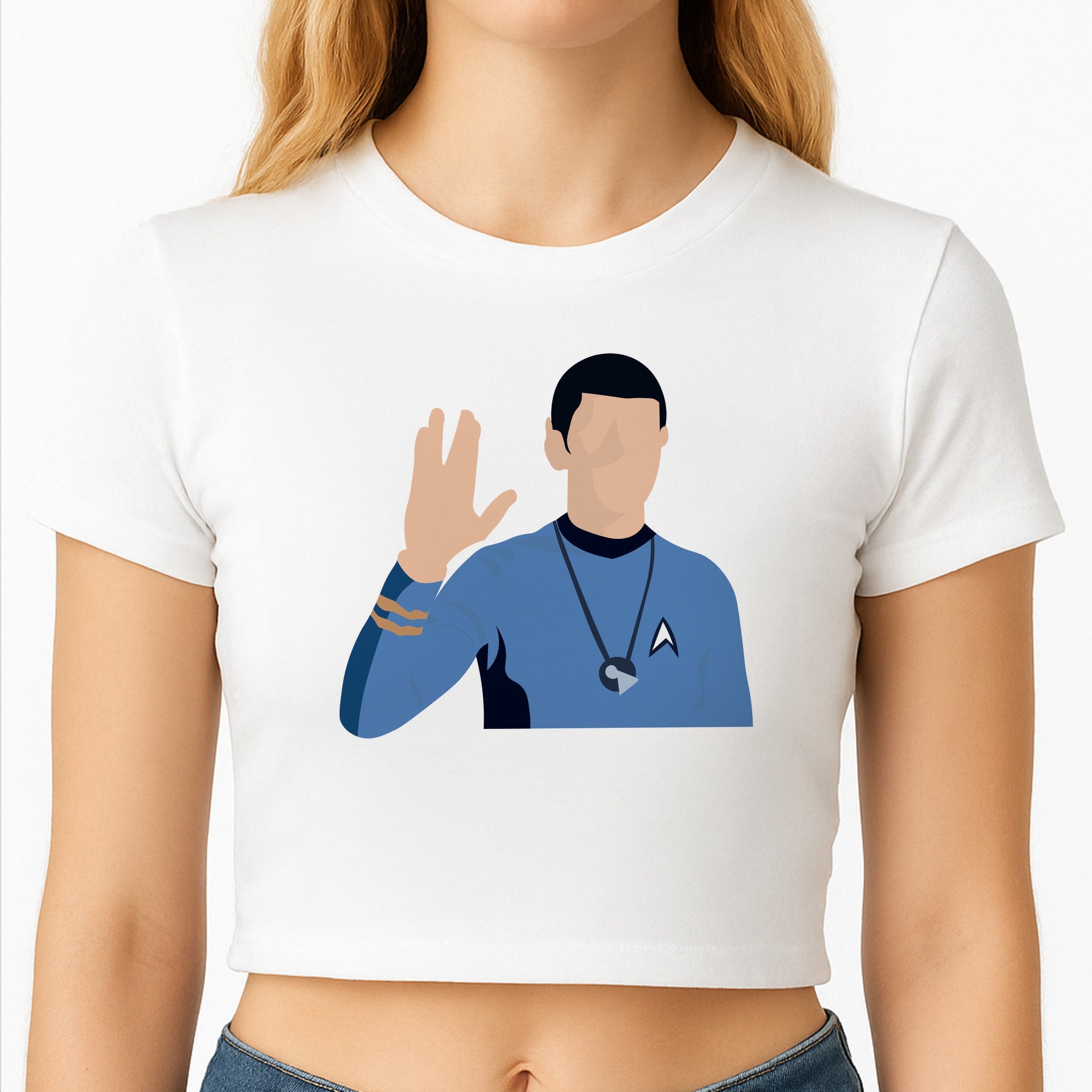 Spock Crop Top