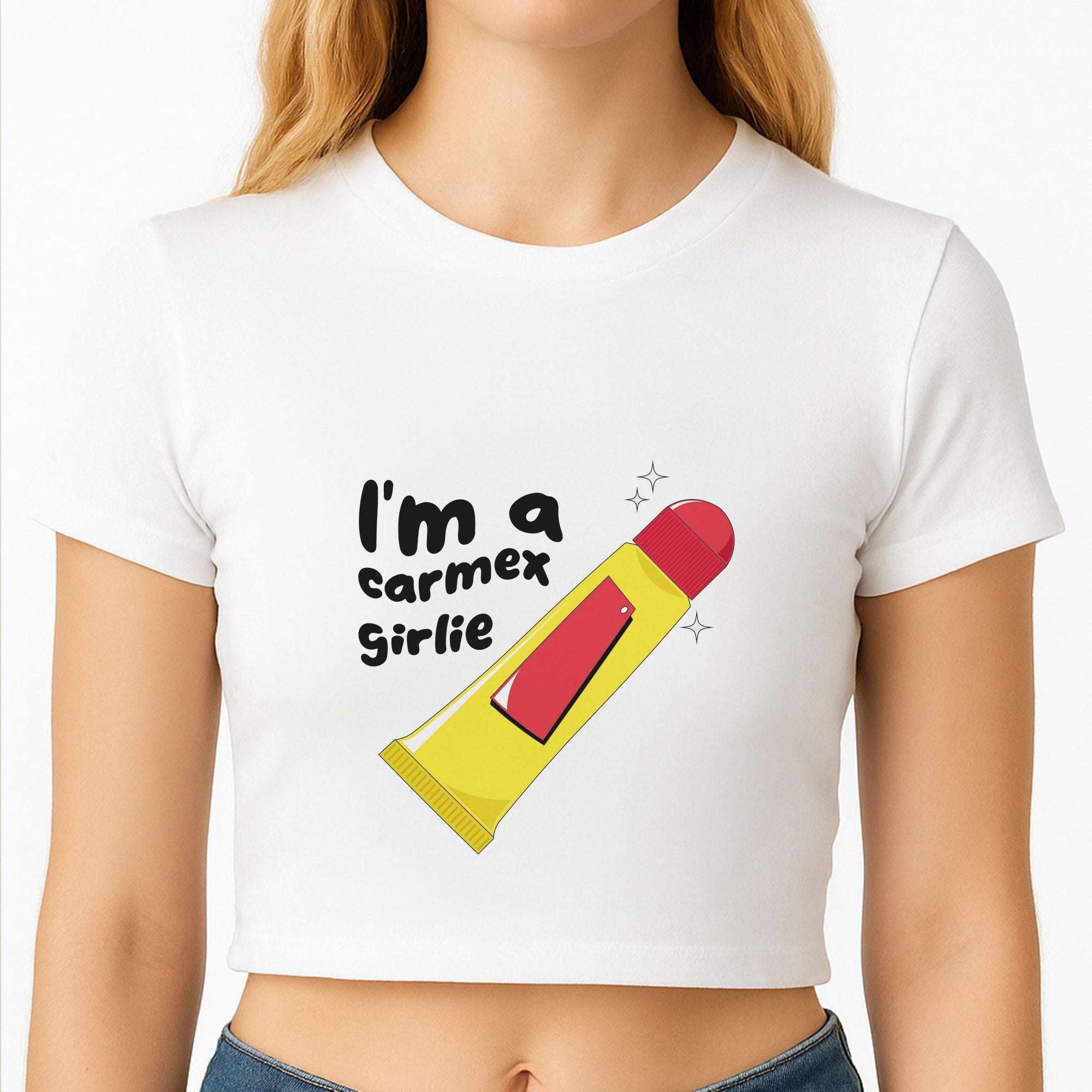 I'm A Carmex Girlie - Chamberlain Crop Top