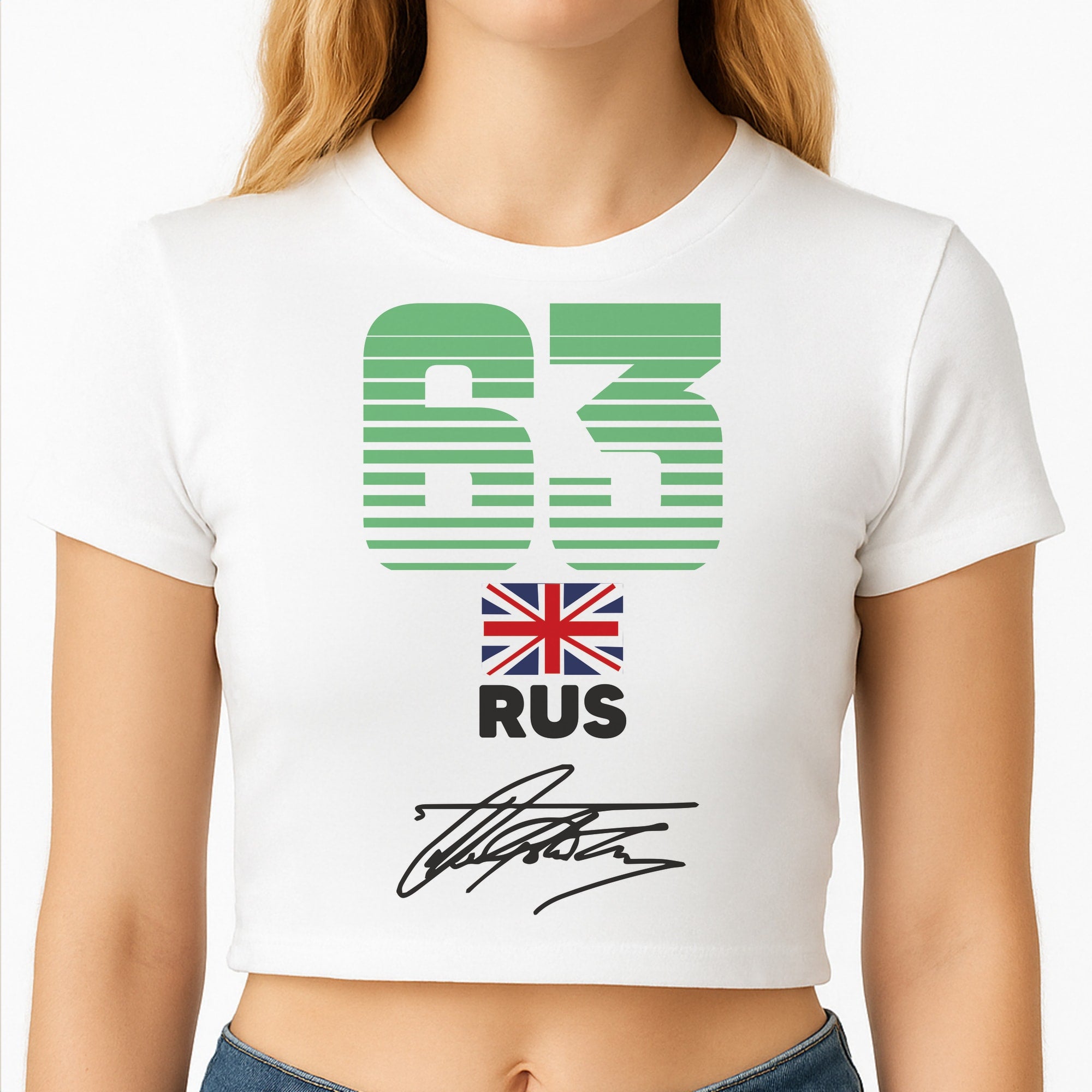 Russell - F1 Crop Top