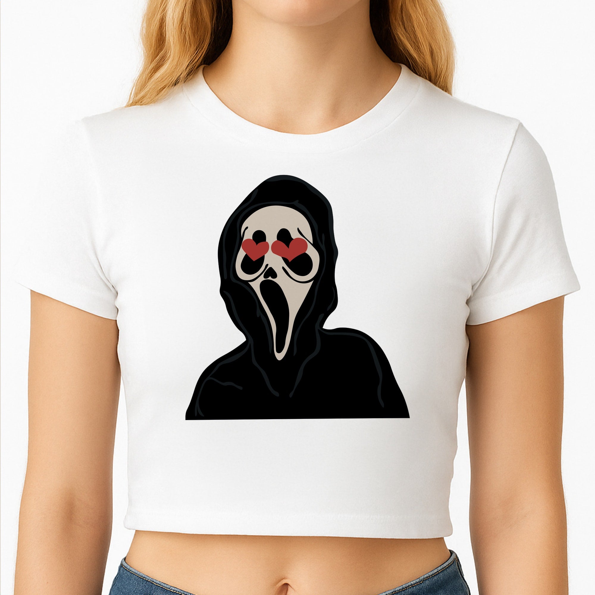 Love Eyes - Halloween Crop Top