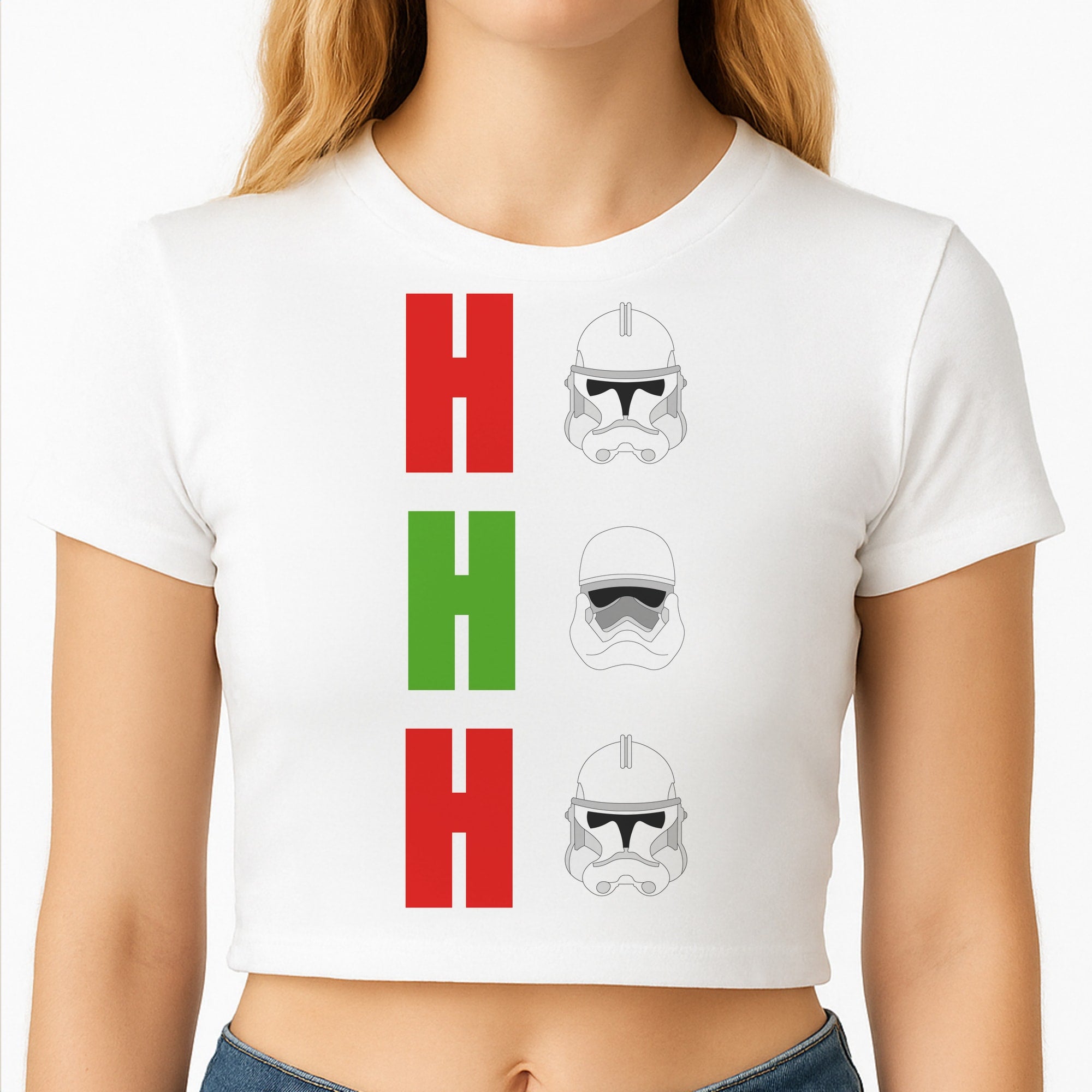 Ho Ho Ho Troopers Crop Top