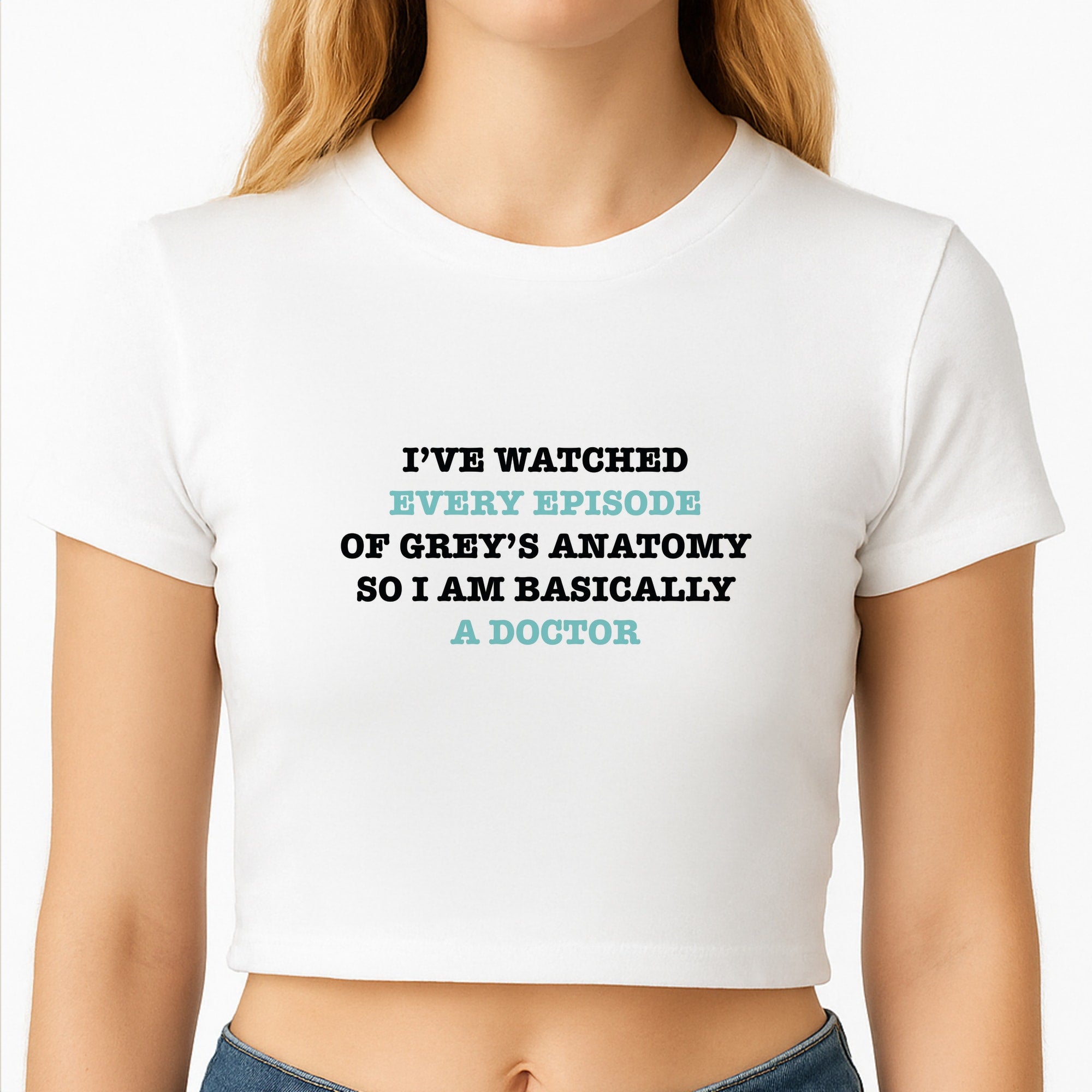I've Watched Every Episode Of Grey's Crop Top