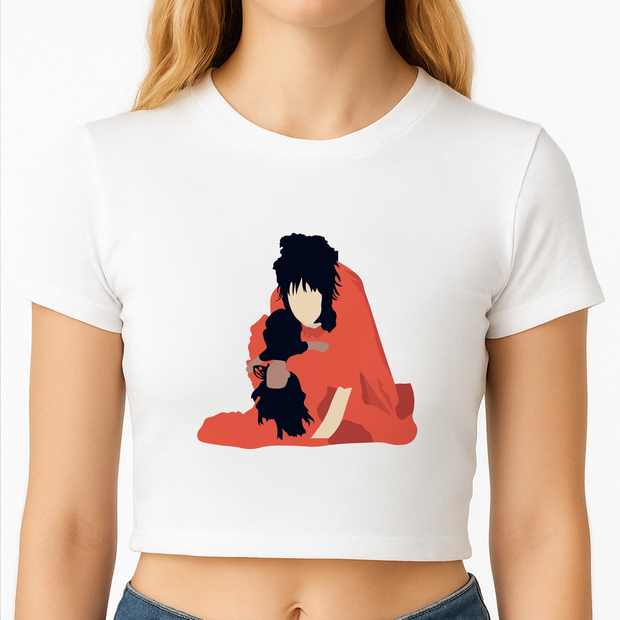 Lydia - Beetle Halloween Crop Top