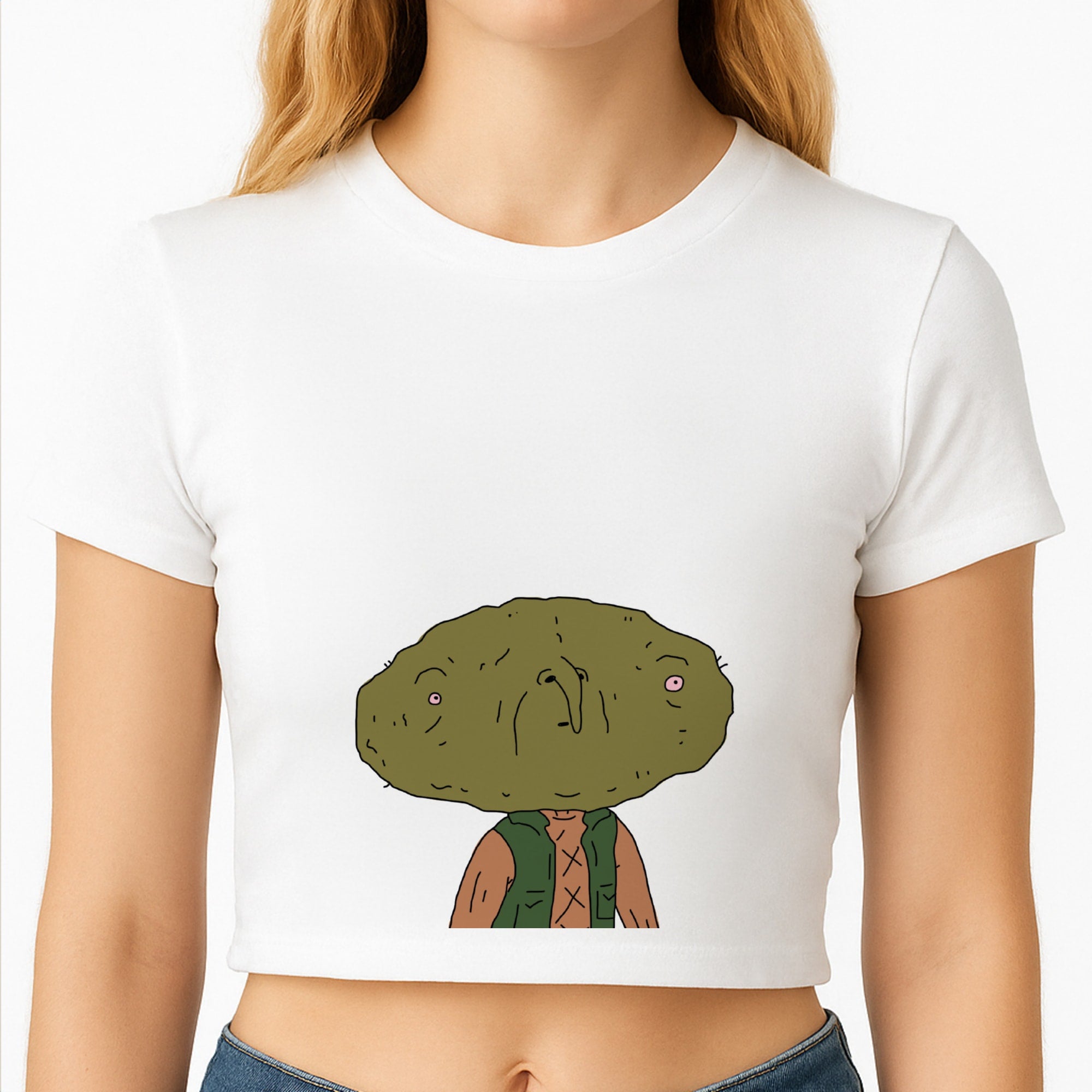 Nugget Man Crop Top