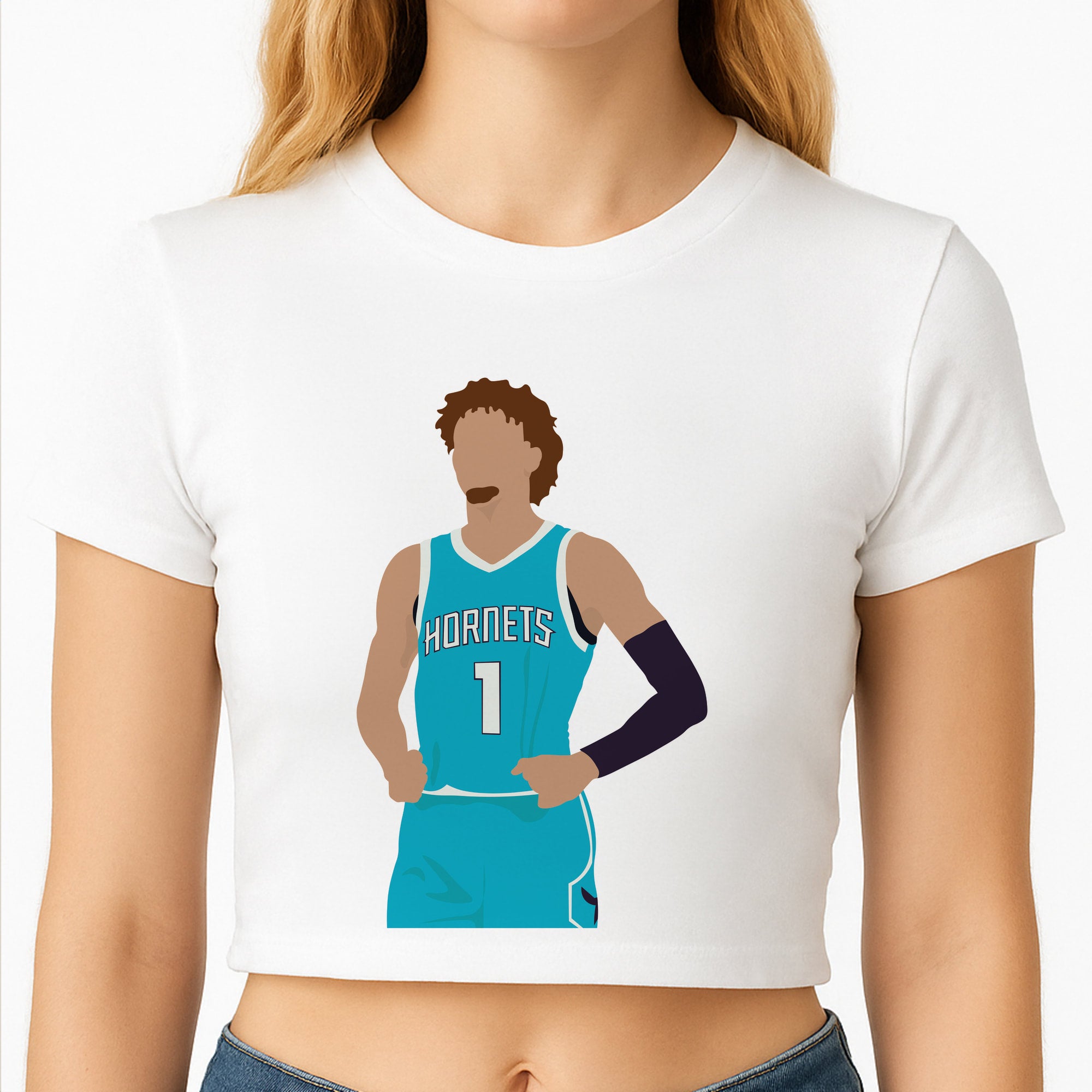 Lamelo - Basketball Crop Top