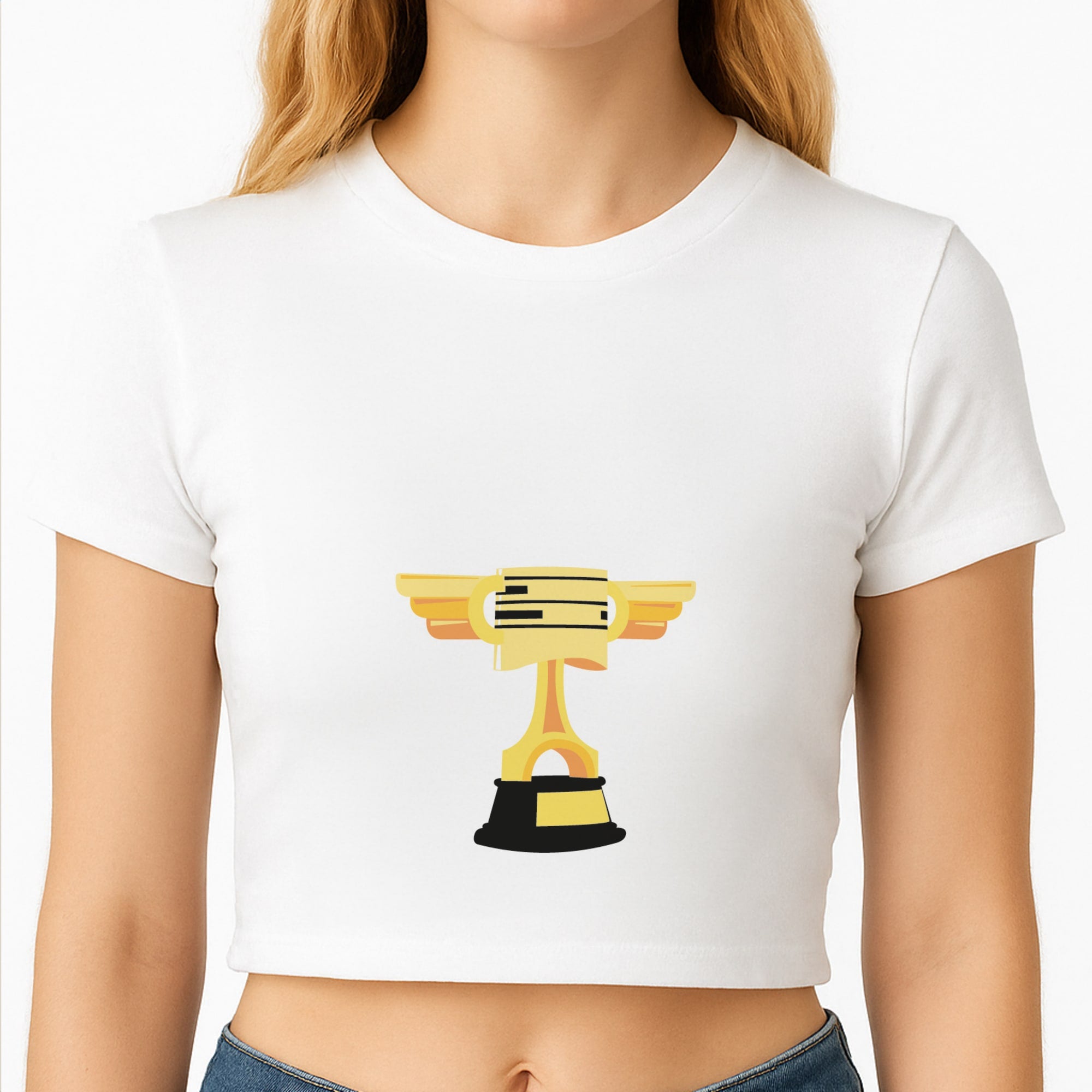 Trophy - Cars Crop Top