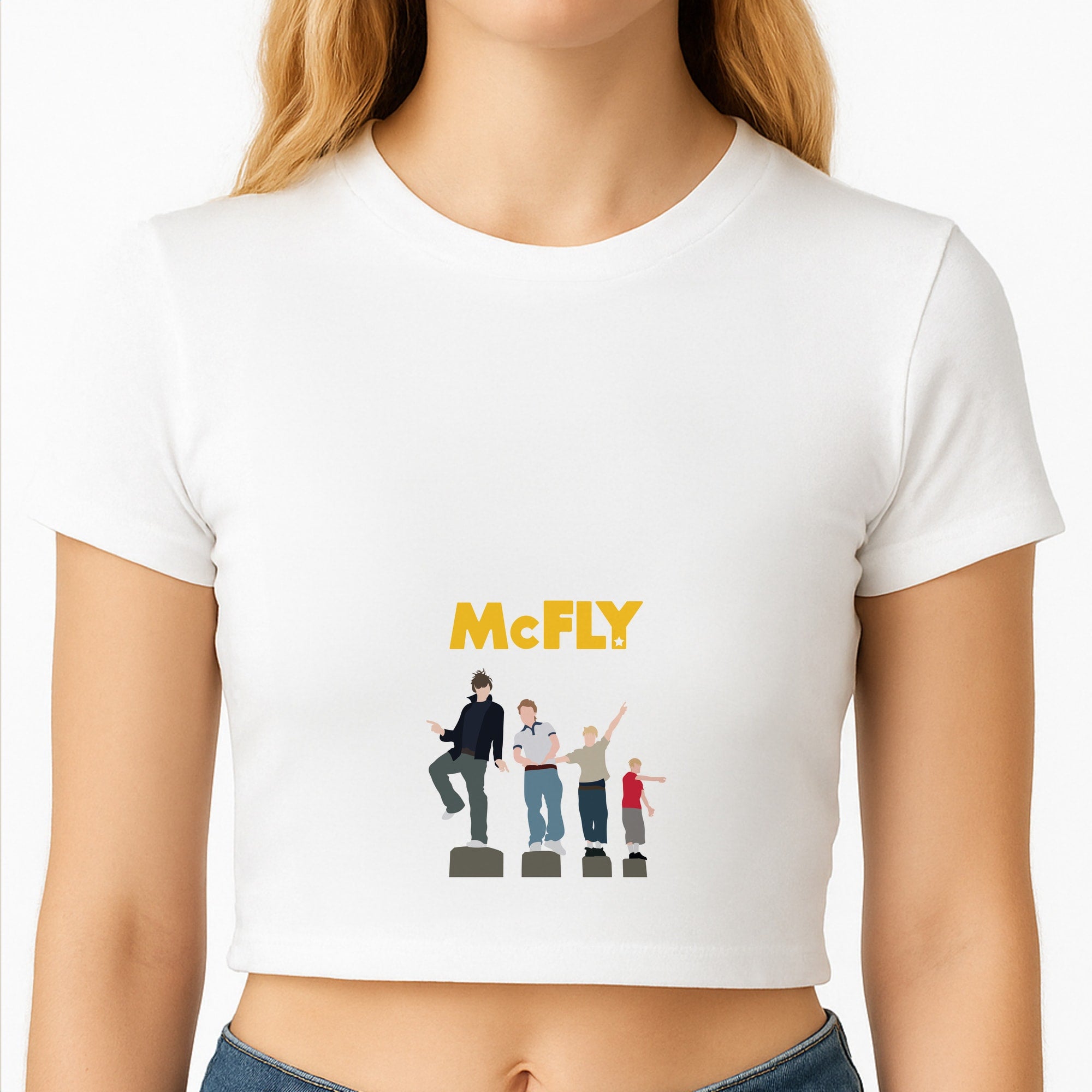 The Band - McBand Crop Top