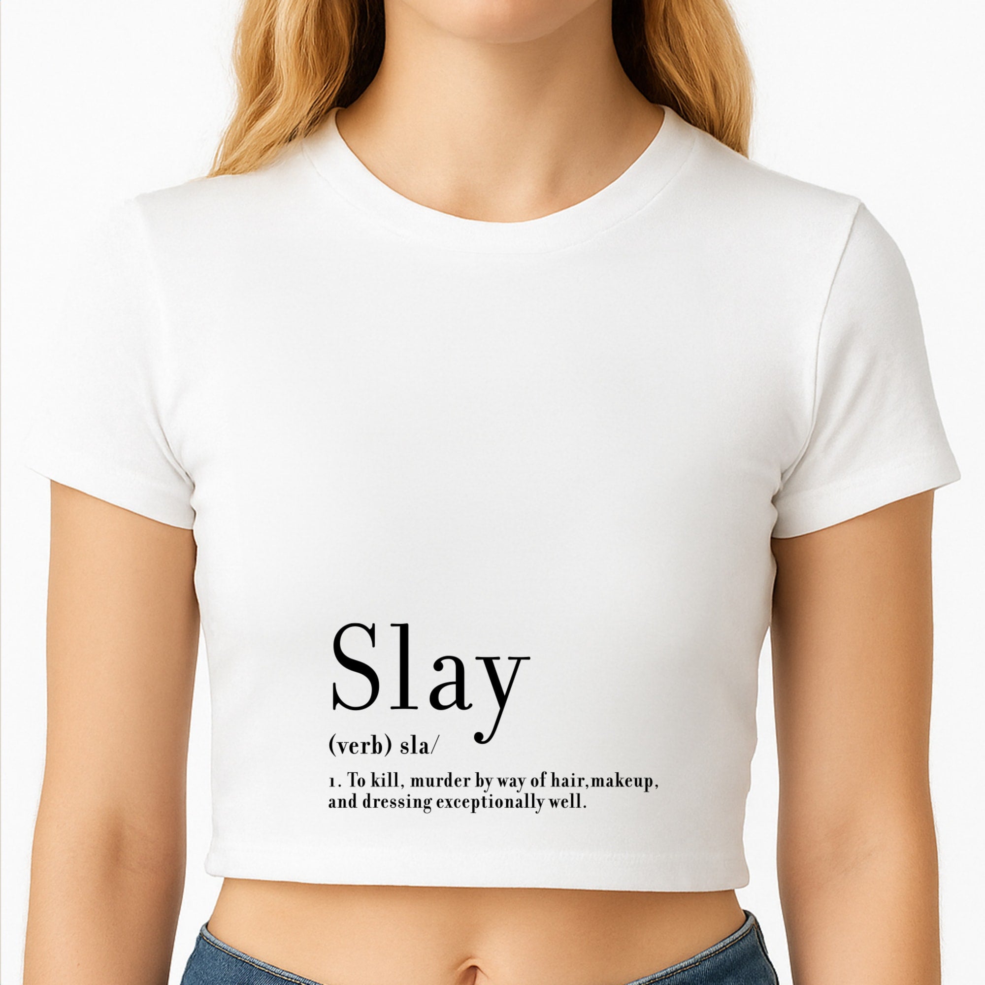 Slay Crop Top