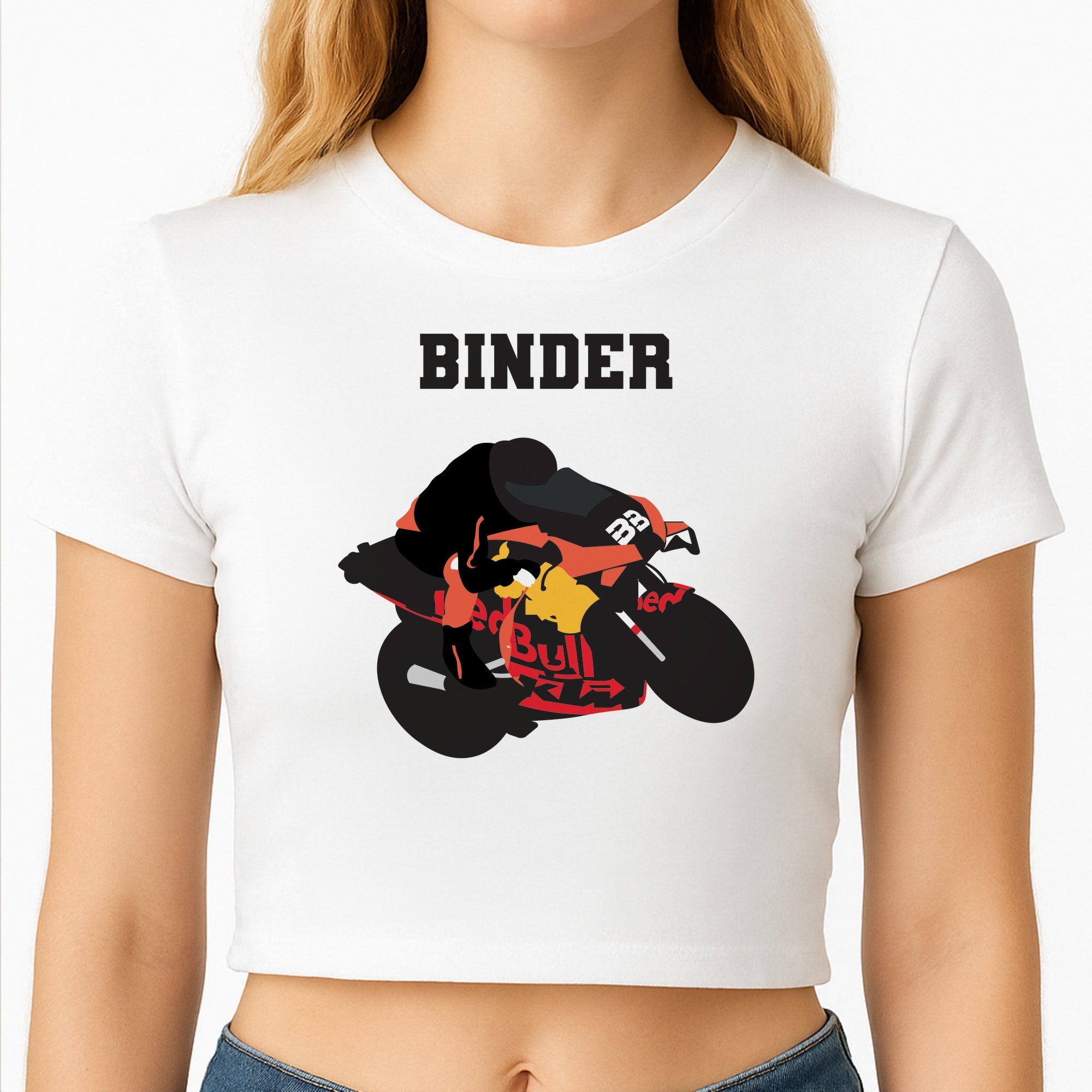 Binder - Motorbike Crop Top