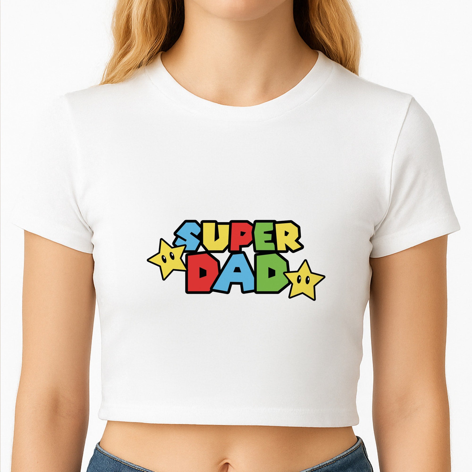 Super Dad Crop Top
