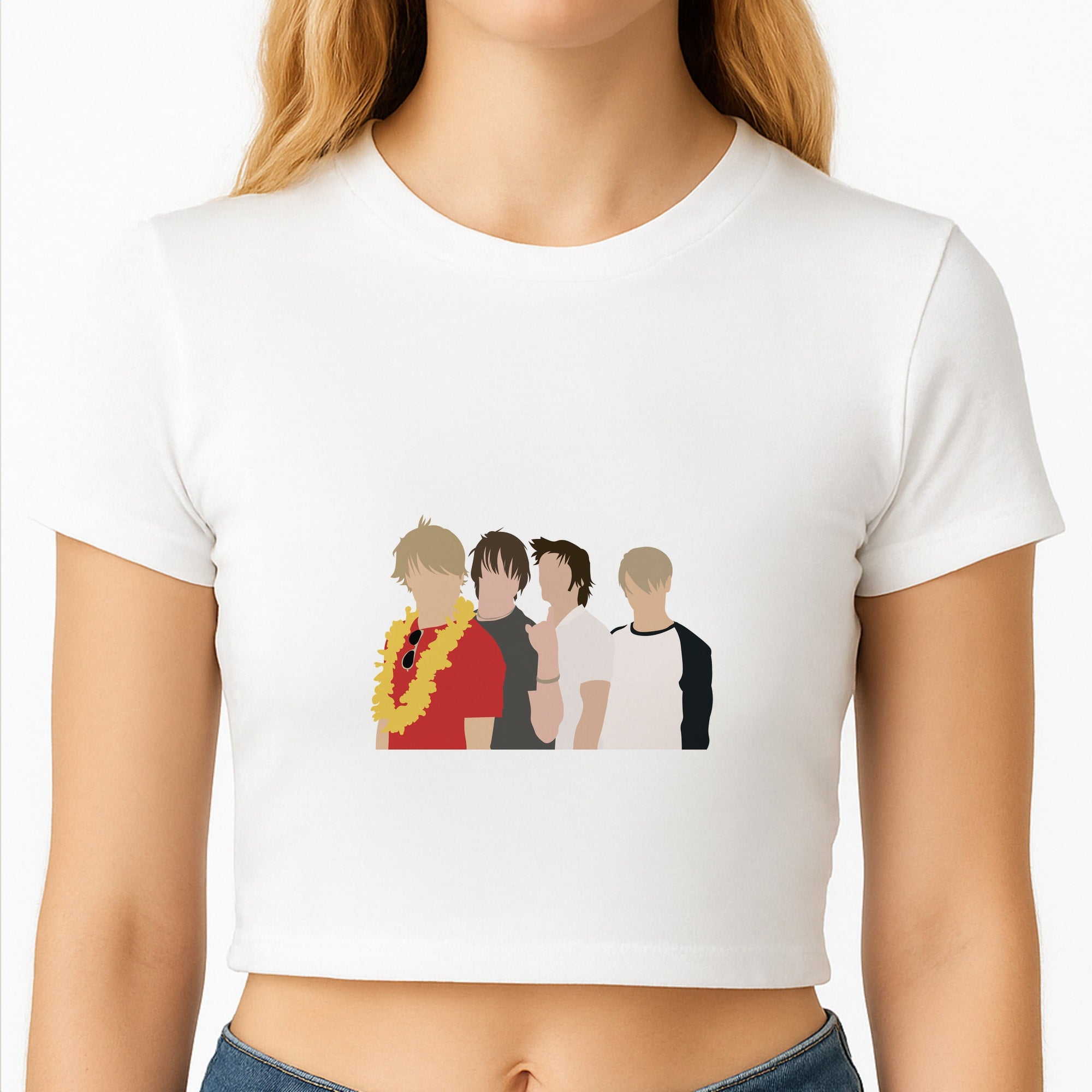 Band Members - McFly Crop Top
