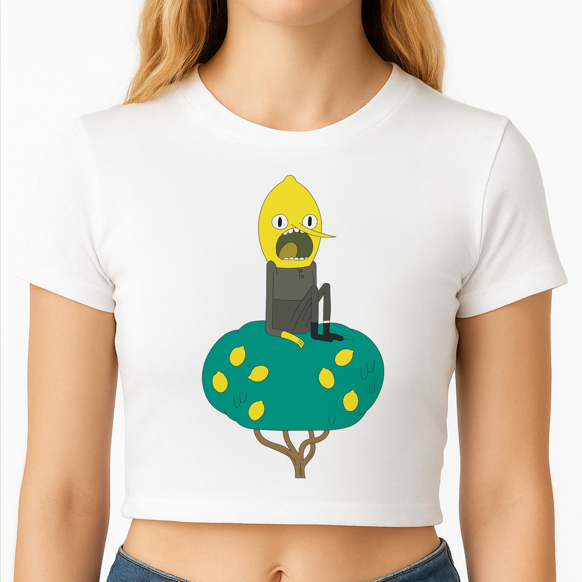 Earl Of Lemongrab Crop Top