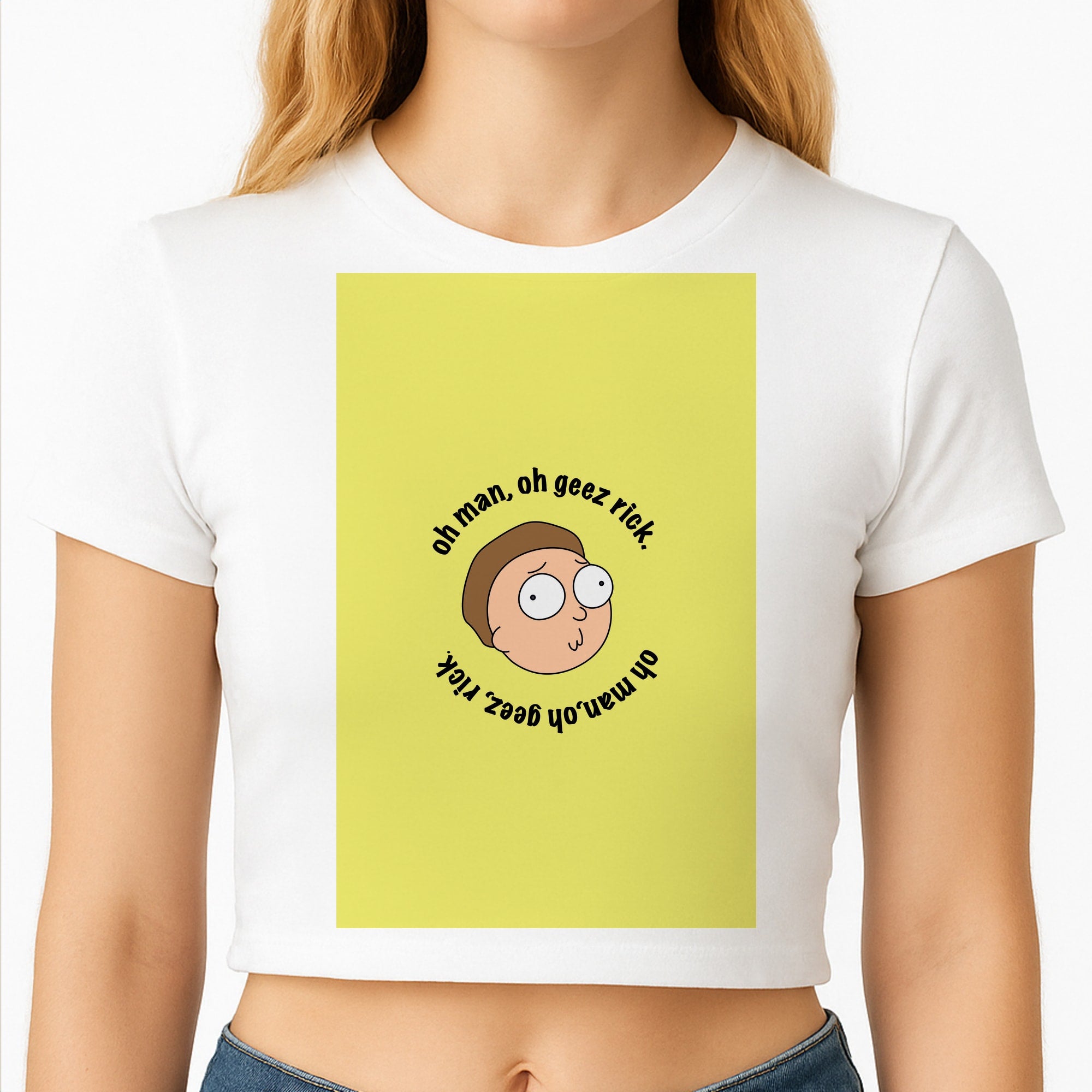Oh man, oh geez Rick - RAM Crop Top