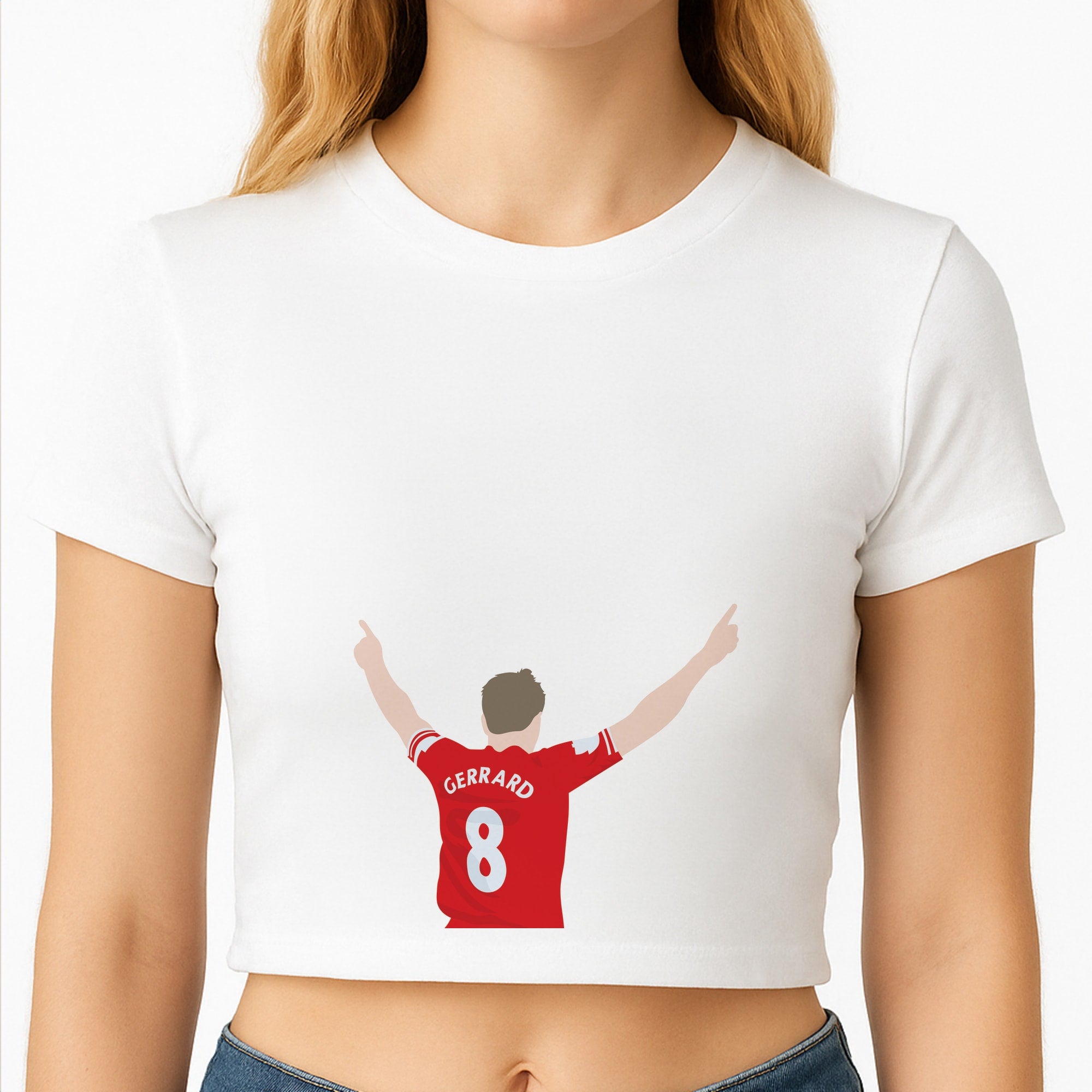 Gerrard - Football Crop Top