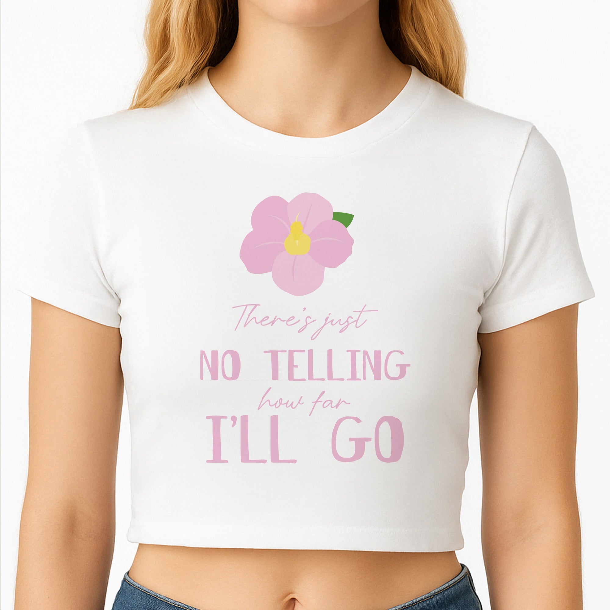 There's Just No Telling  Crop Top