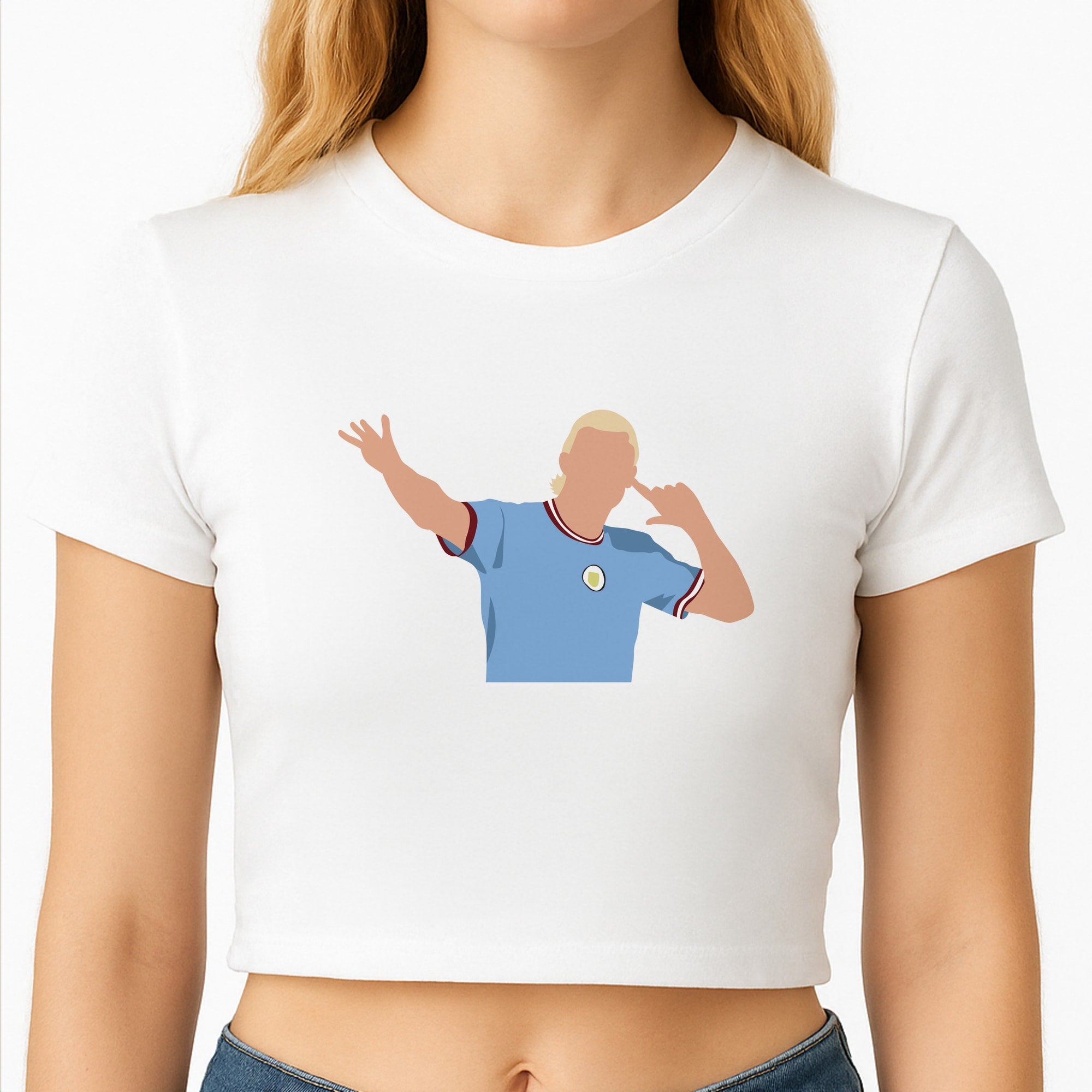 Haaland - Football Crop Top