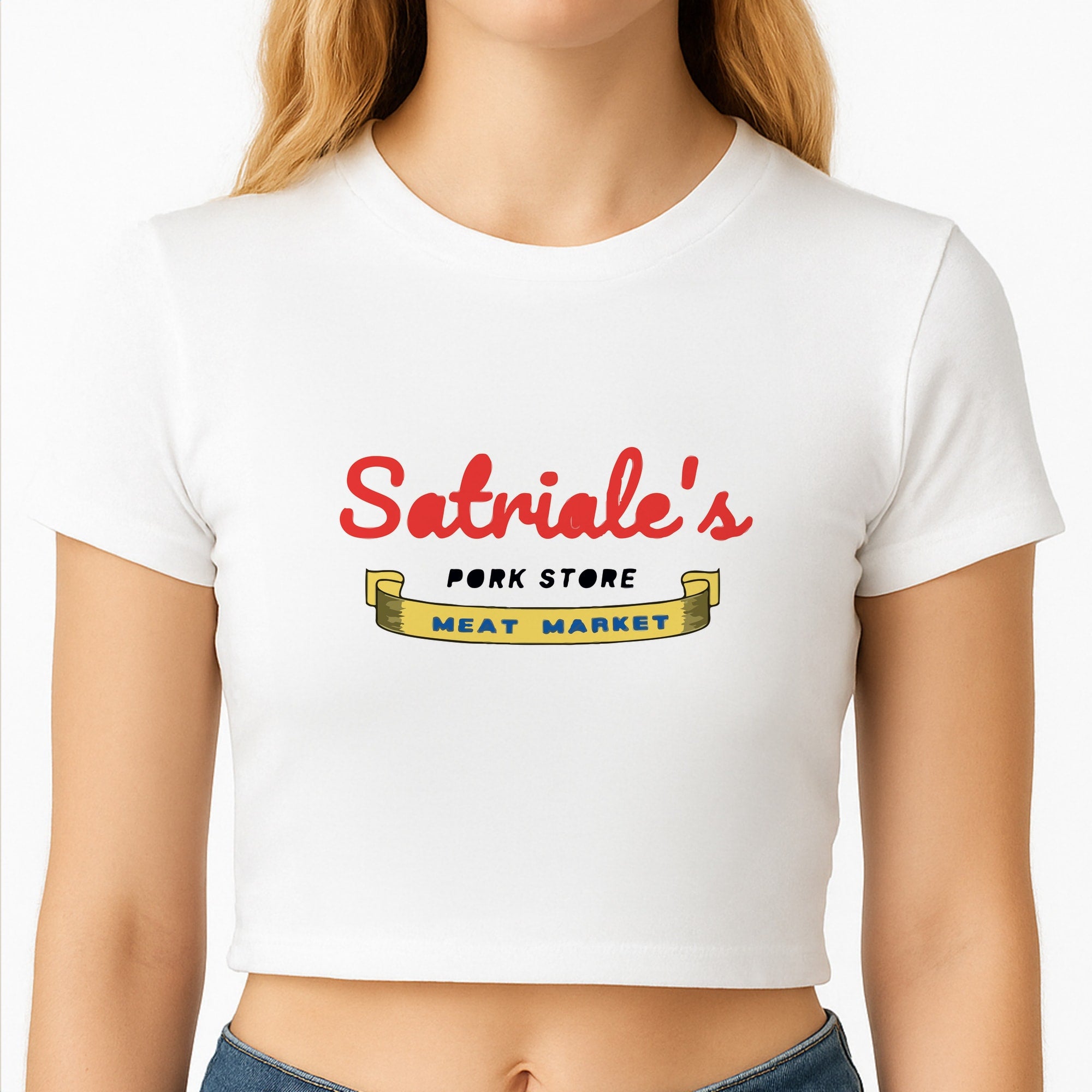 Satriale's Crop Top