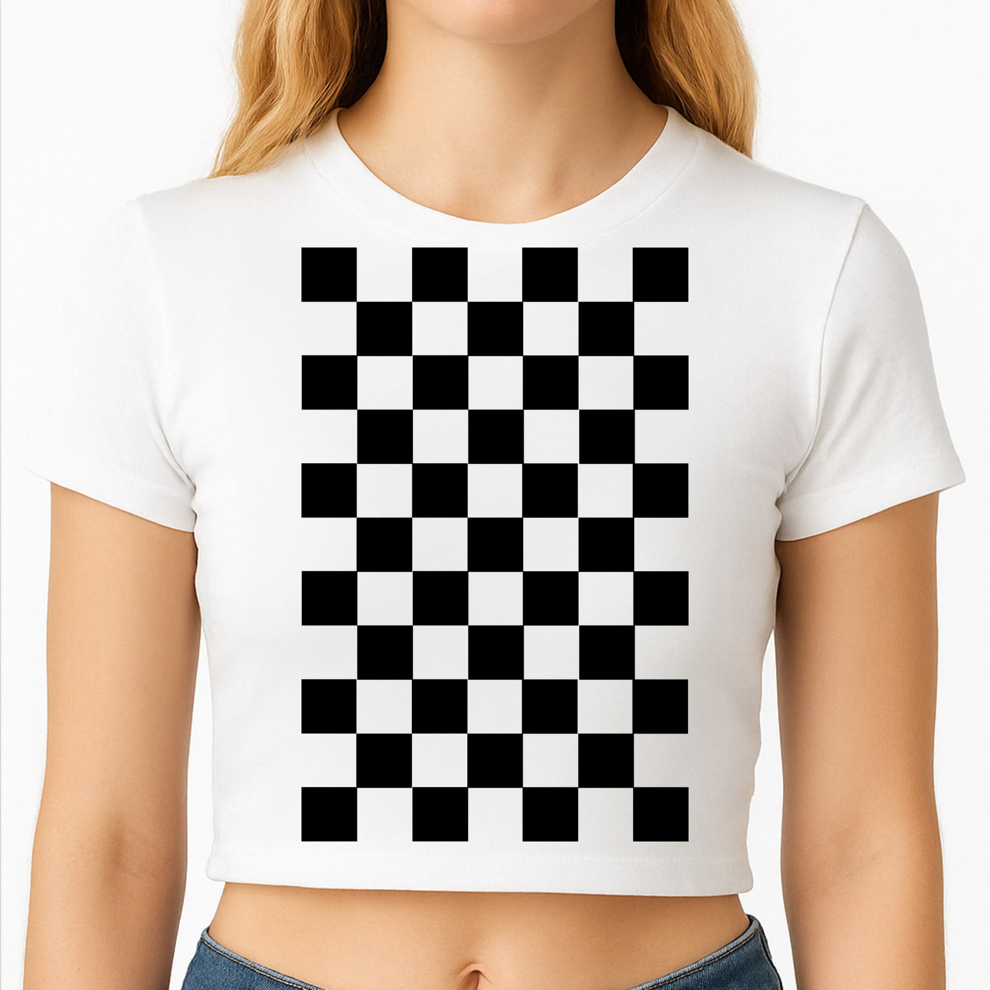 Race Flag - F1 Crop Top
